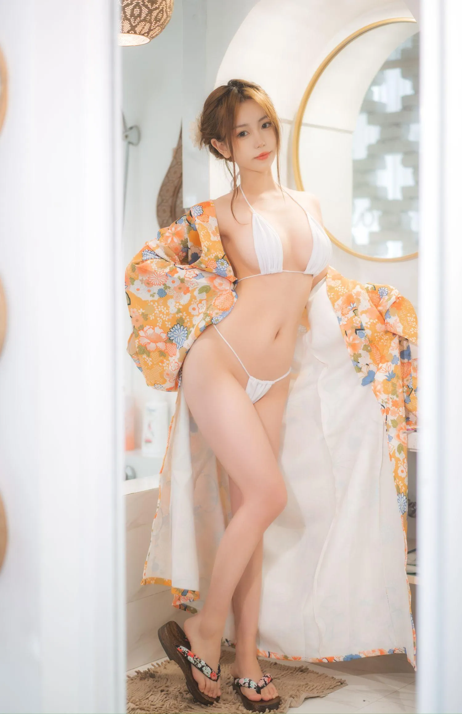 一北亦北 – NO.06 和服泳装 [26P]插图8