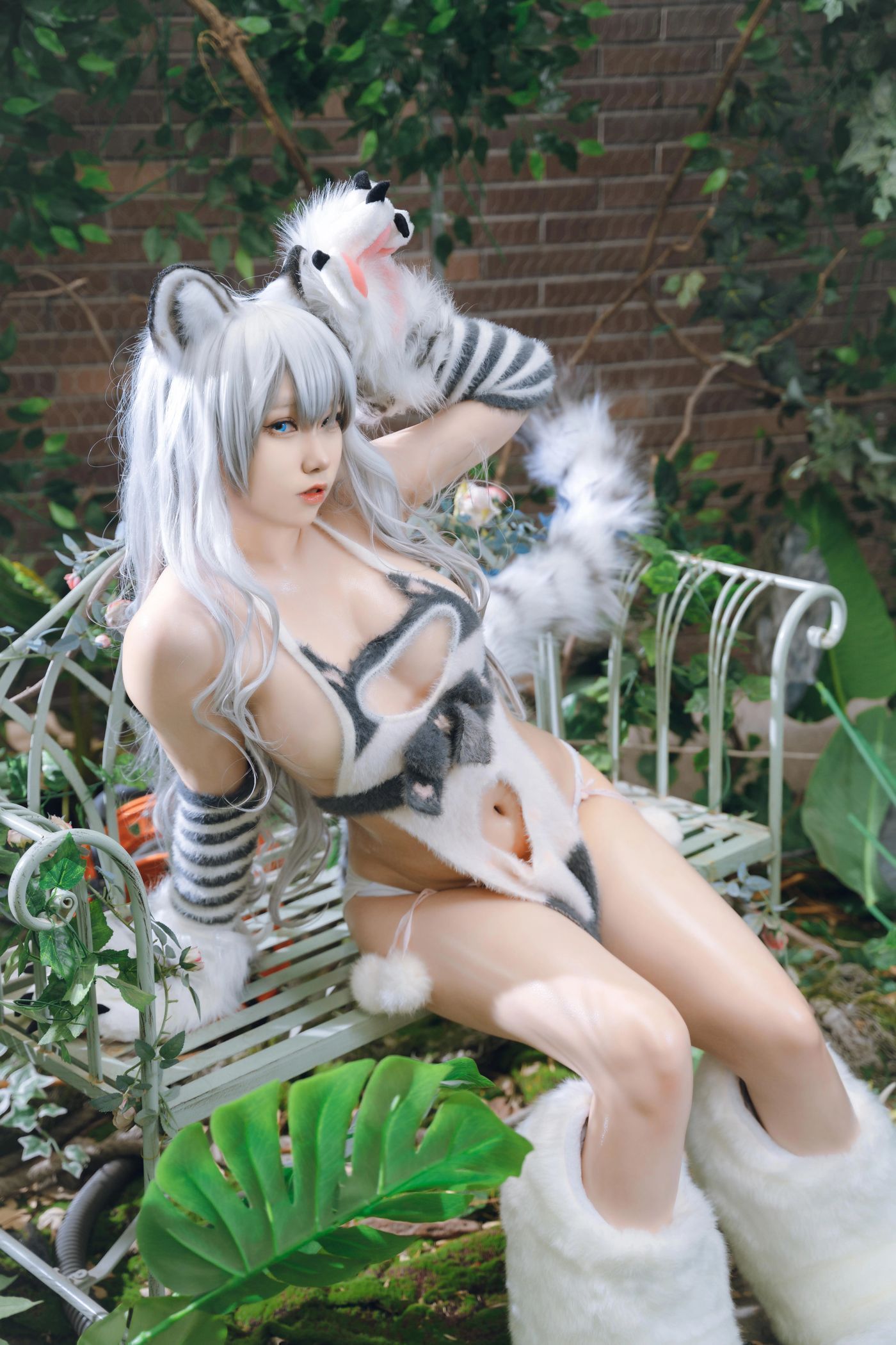 一北亦北 – NO.27 白虎兽娘福瑞 [40P]插图6