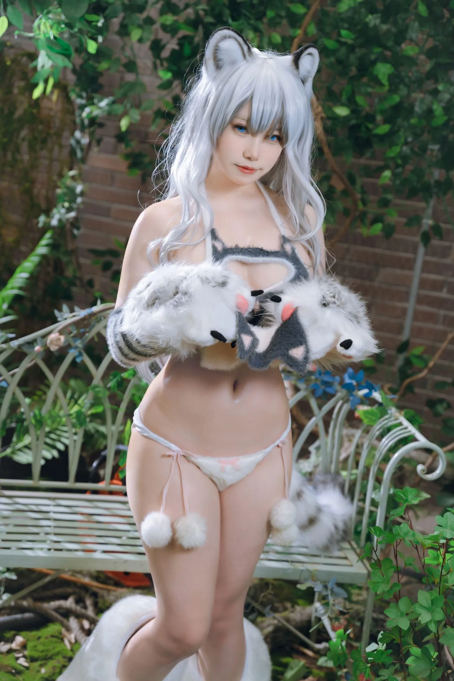 一北亦北 – NO.27 白虎兽娘福瑞 [40P]插图8