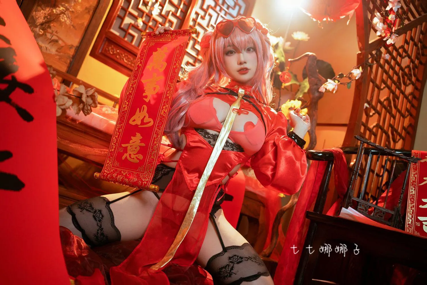 七七娜娜子 – NO.06 布莱默顿新春旗袍-布宝 [61P]插图