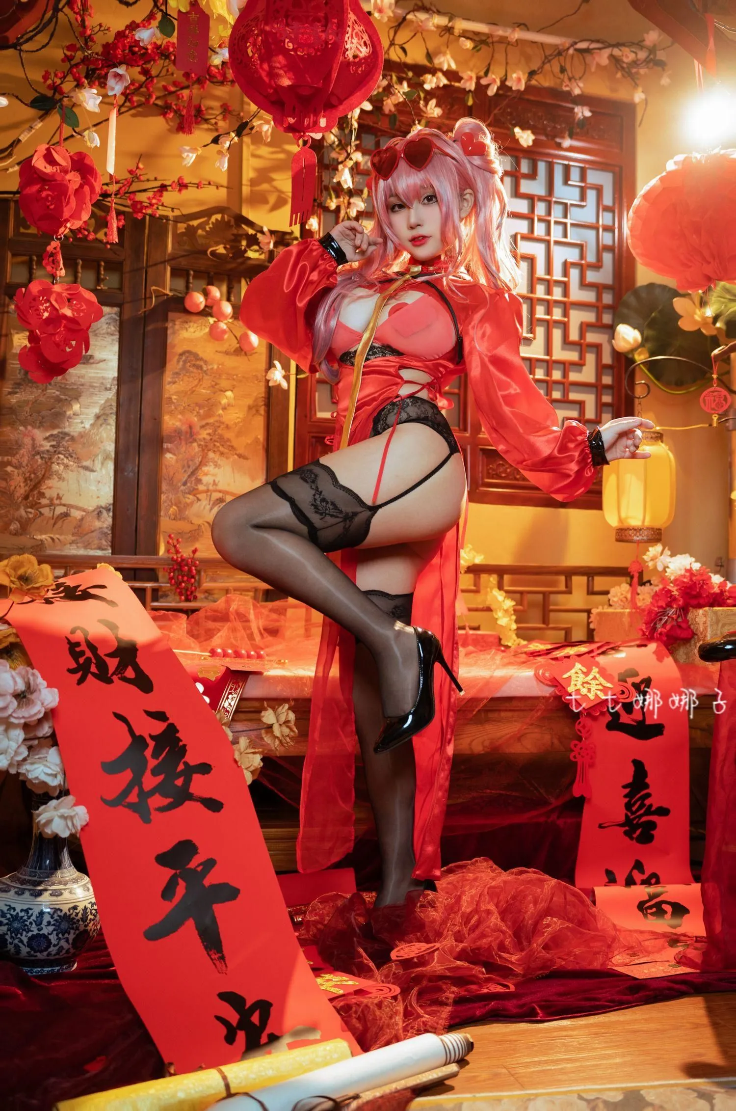 七七娜娜子 – NO.06 布莱默顿新春旗袍-布宝 [61P]插图3