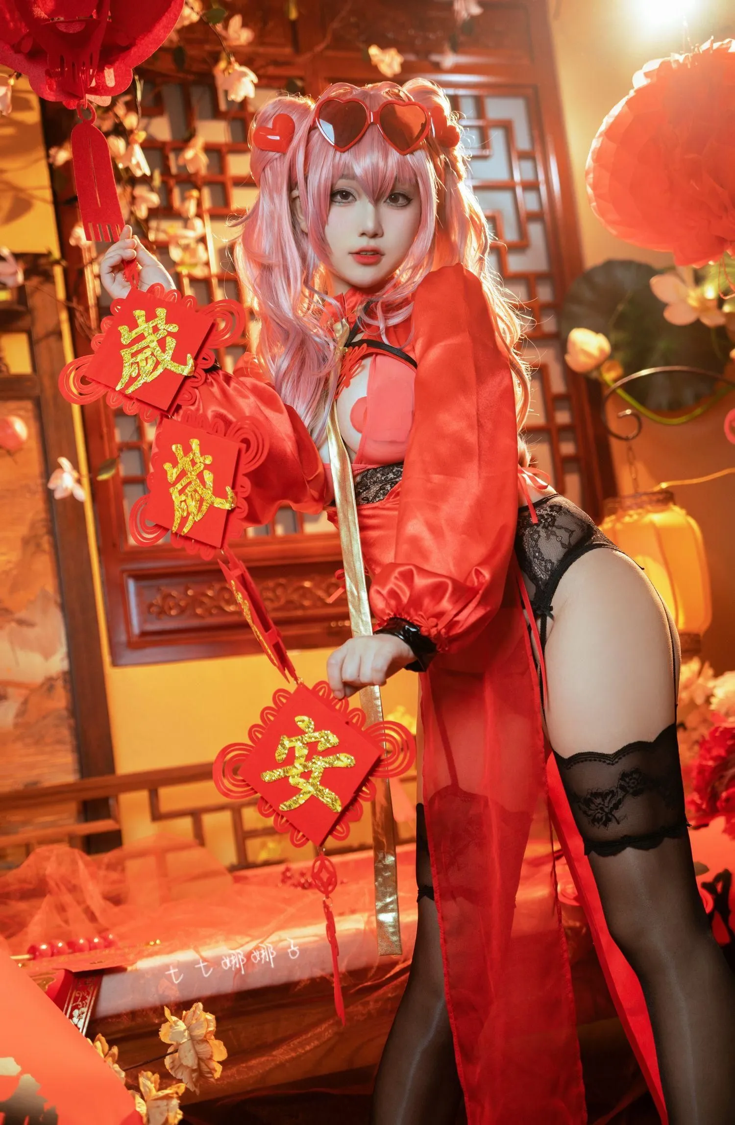 七七娜娜子 – NO.06 布莱默顿新春旗袍-布宝 [61P]插图9