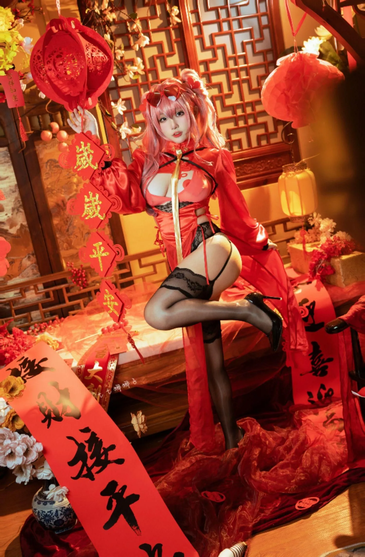 七七娜娜子 – NO.06 布莱默顿新春旗袍-布宝 [61P]插图