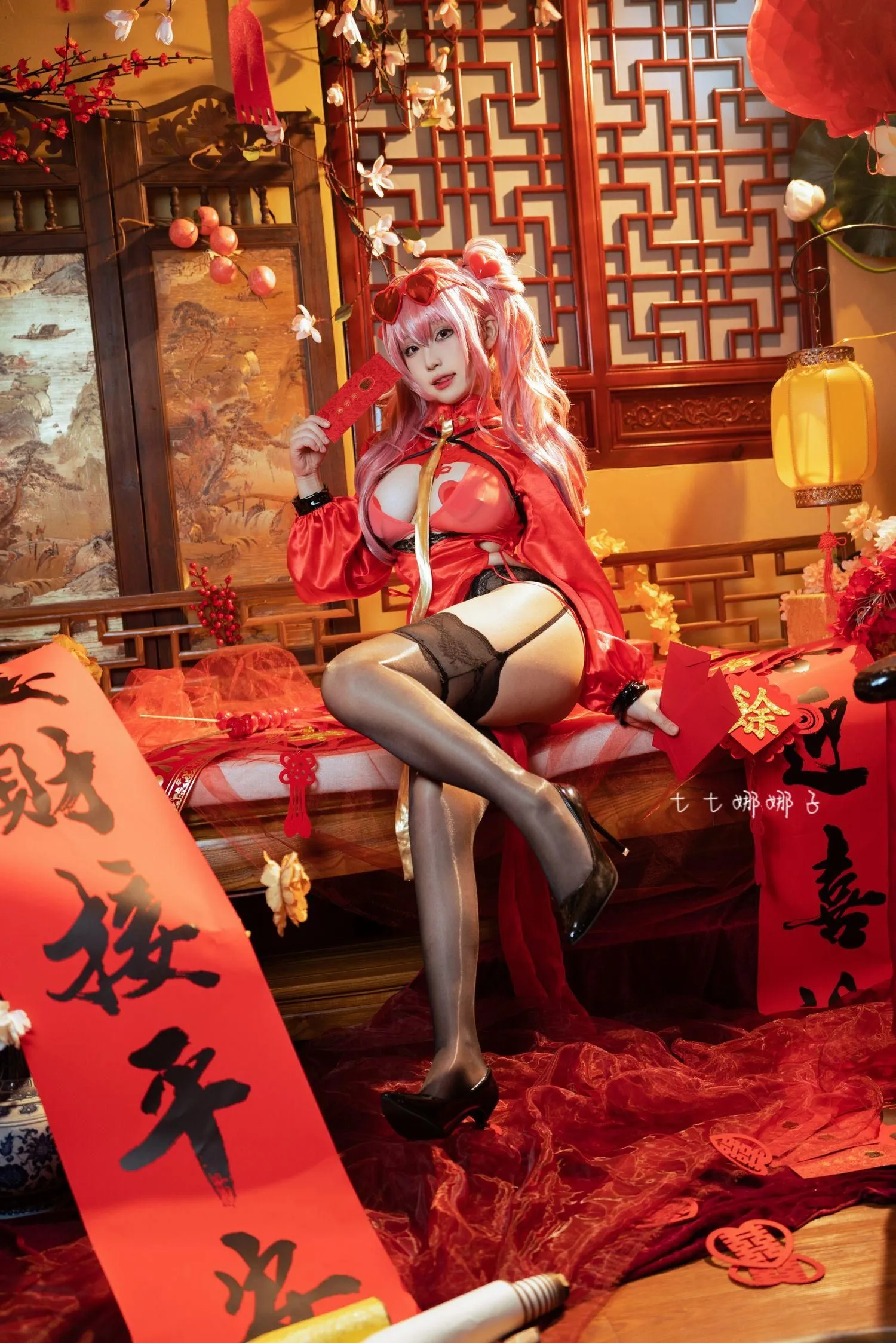 七七娜娜子 – NO.06 布莱默顿新春旗袍-布宝 [61P]插图3