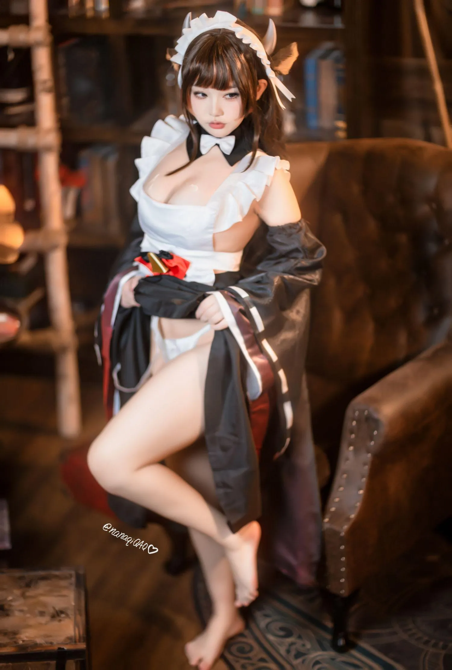 七七娜娜子 NO.12 樫野牛牛女仆 [42P]插图