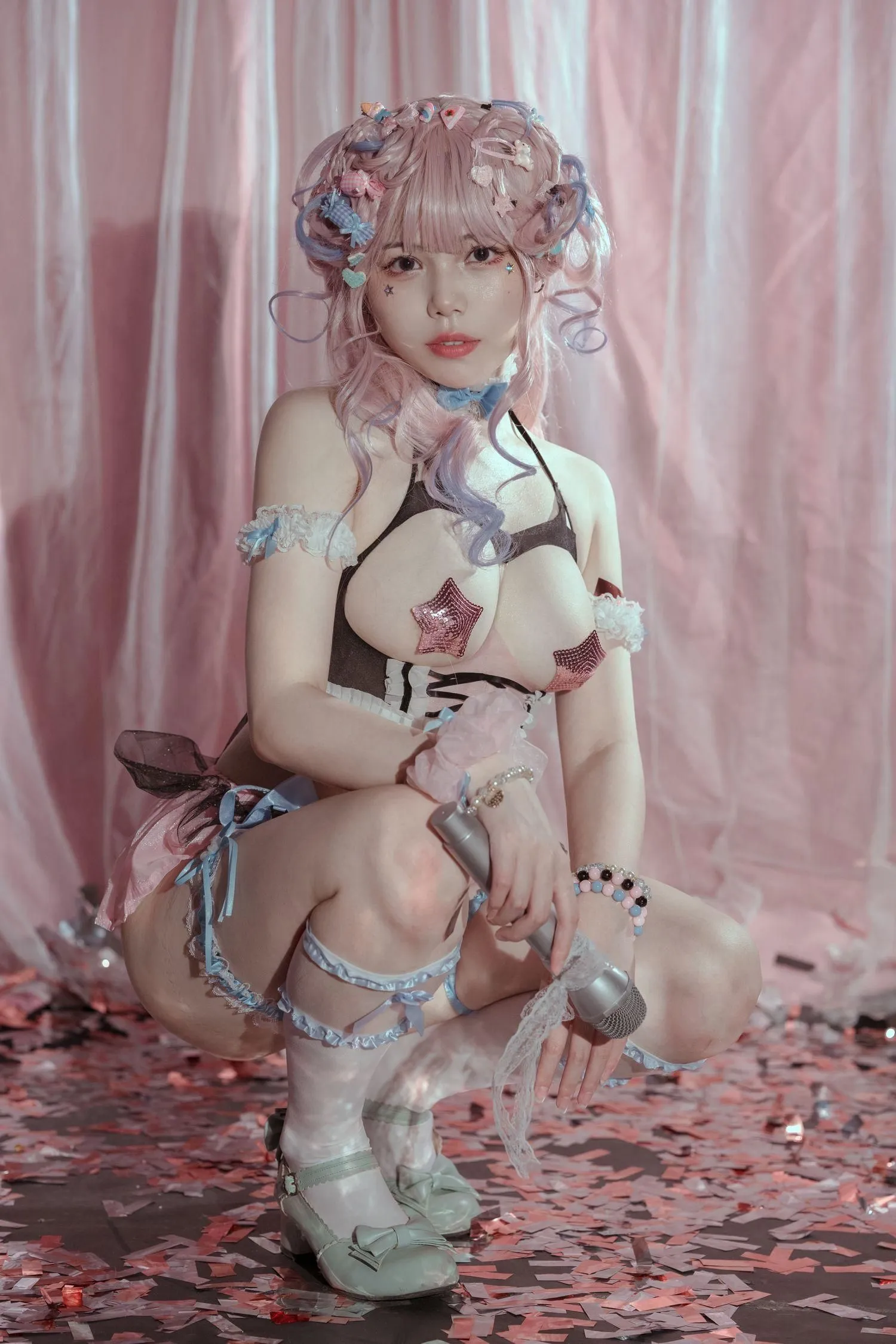 七月喵子 – NO.22 爱豆 [33P]插图4