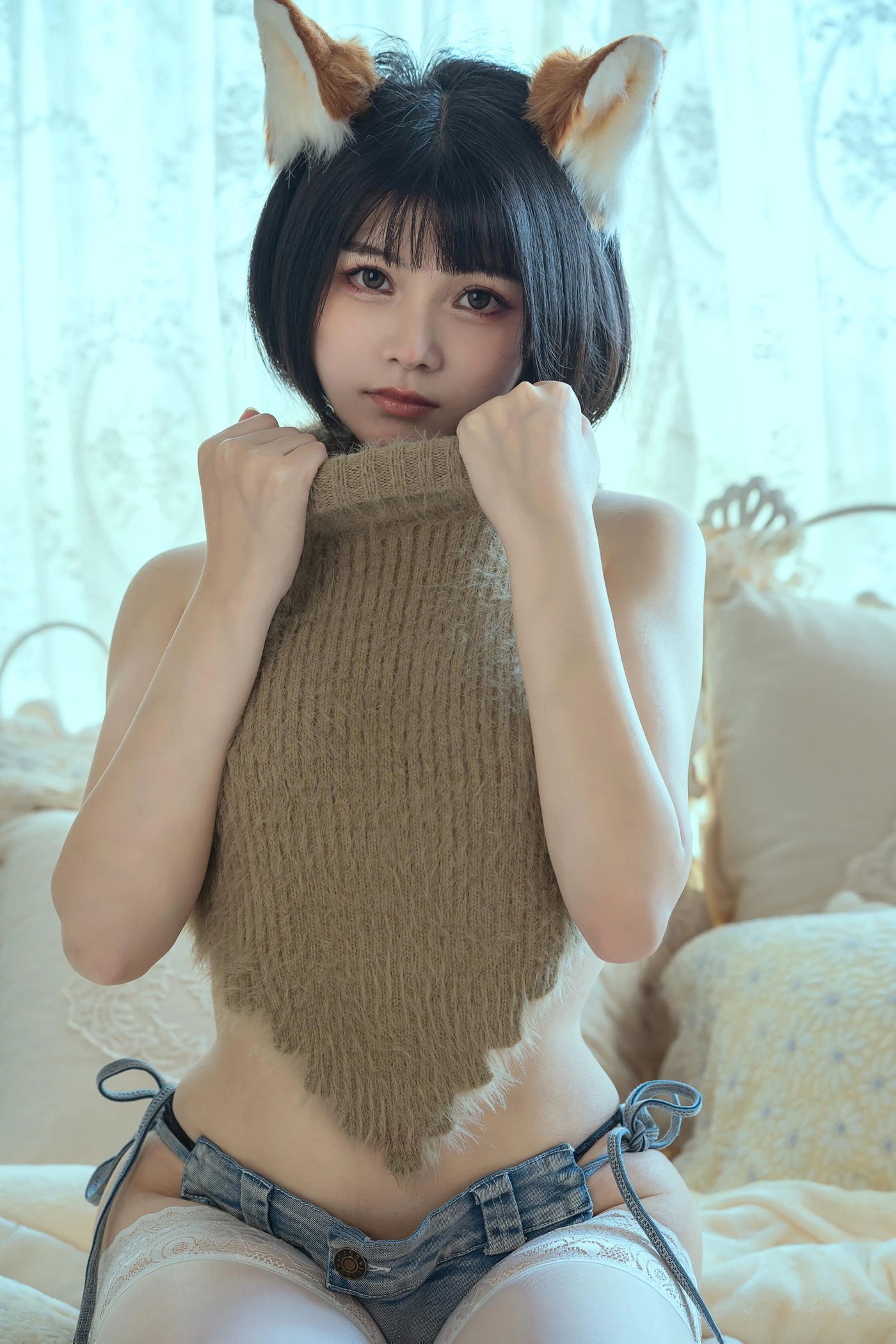 七月喵子 – NO.30 幻想兽娘集日食 牙牙 [26P]插图6
