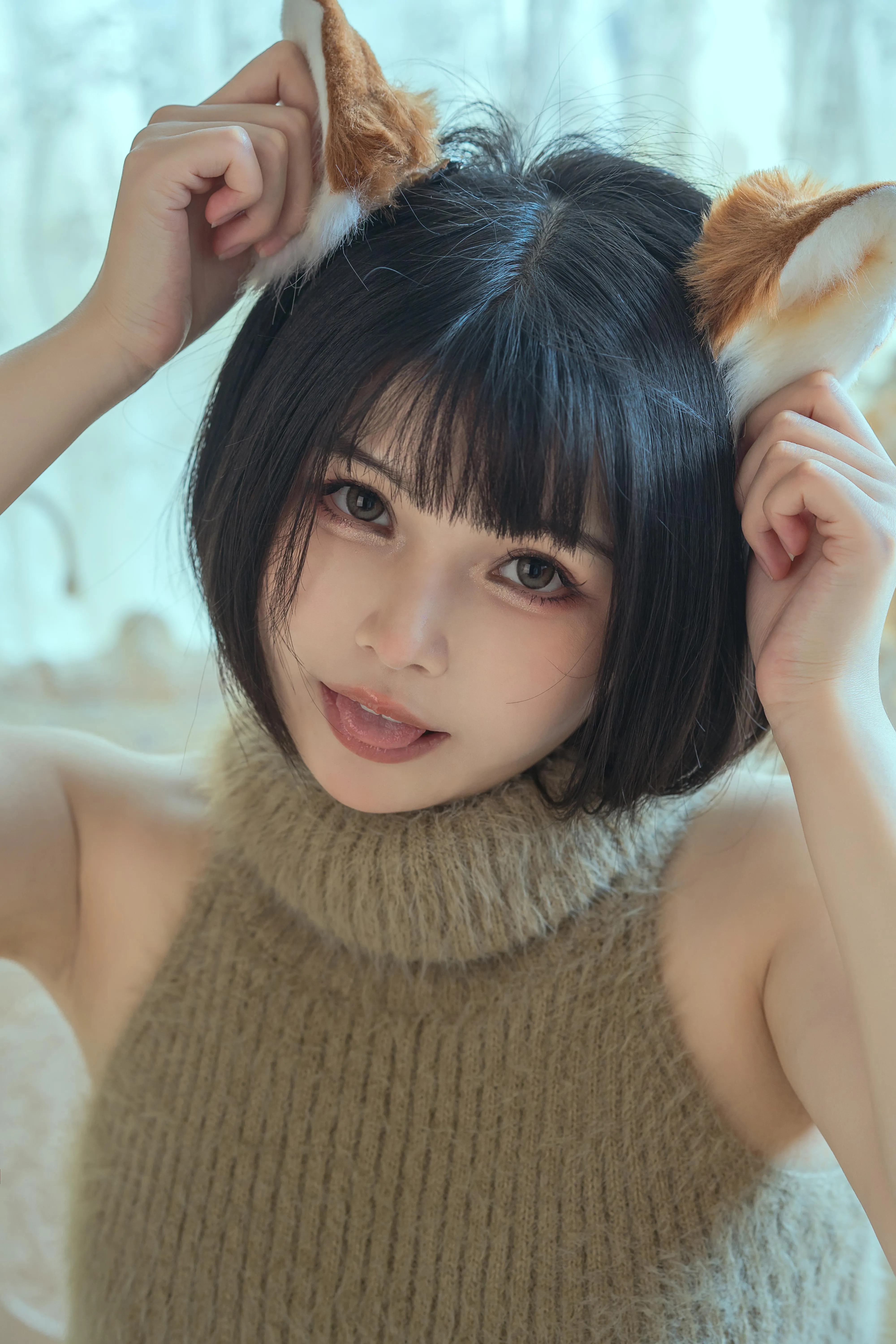 七月喵子 – NO.30 幻想兽娘集日食 牙牙 [26P]插图8
