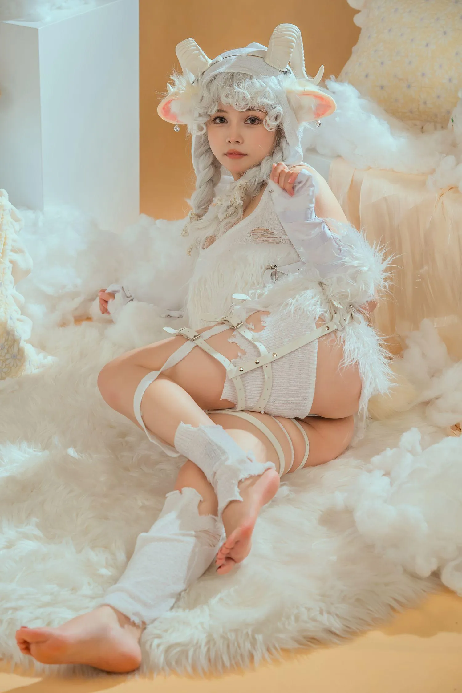 七月喵子 – NO.31 幻想兽娘集日食 伊卡 [22P]插图