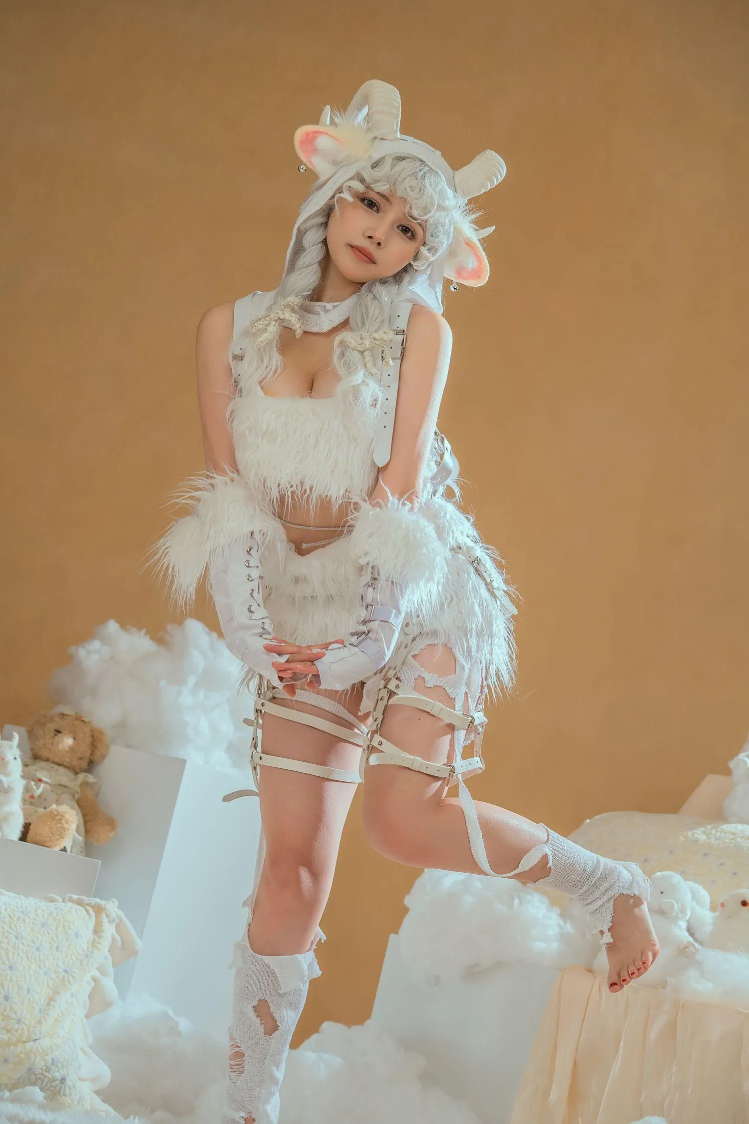 七月喵子 – NO.31 幻想兽娘集日食 伊卡 [22P]插图9