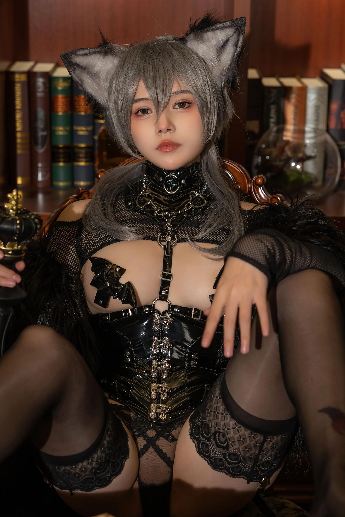 七月喵子 – NO.32 幻想兽娘集月食 克丝古 [18P]插图3