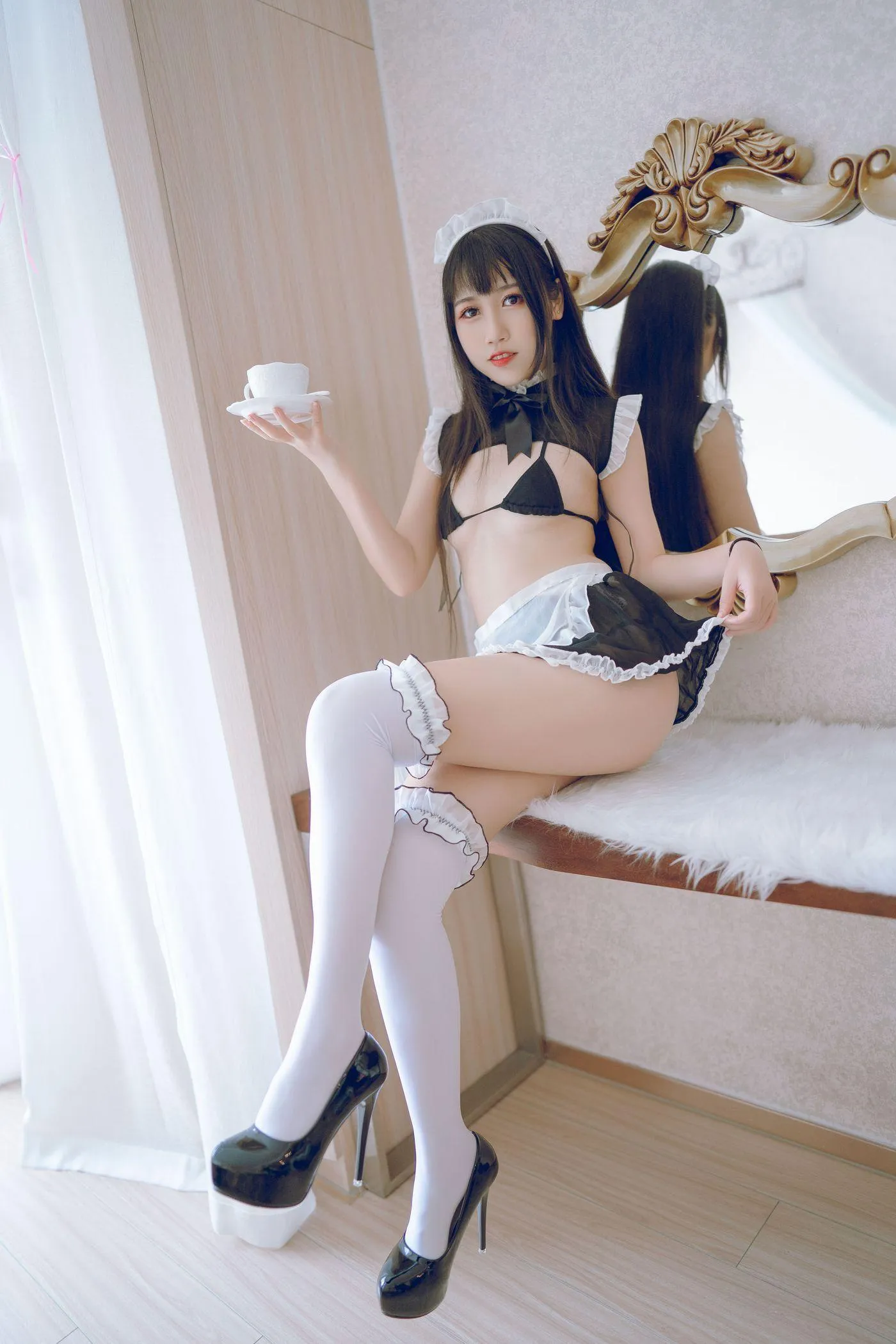 不呆猫 – NO.01 女仆 [71P]插图8
