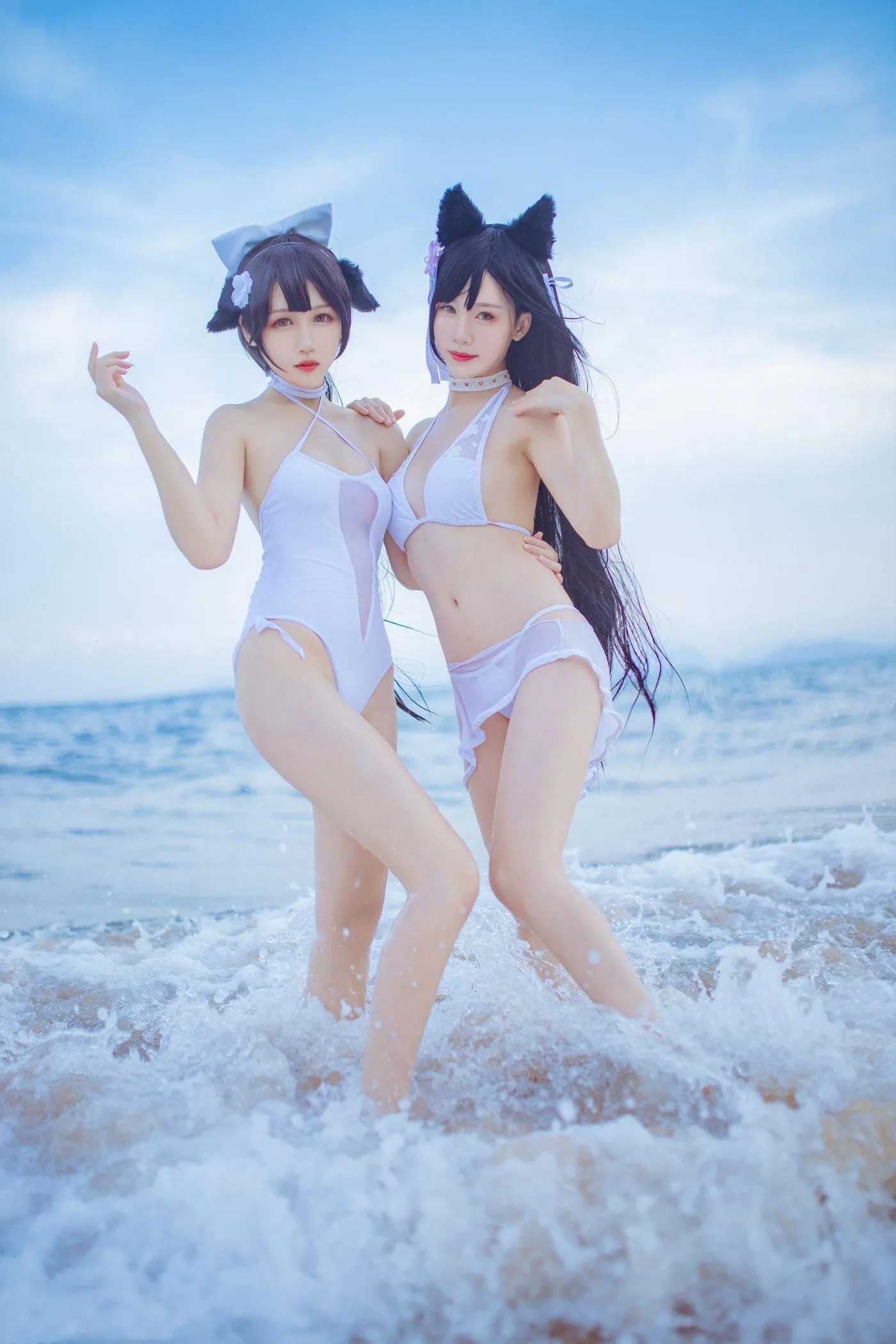 不呆猫 – NO.07 ×抖娘 獒犬海边泳装 [42P]插图6