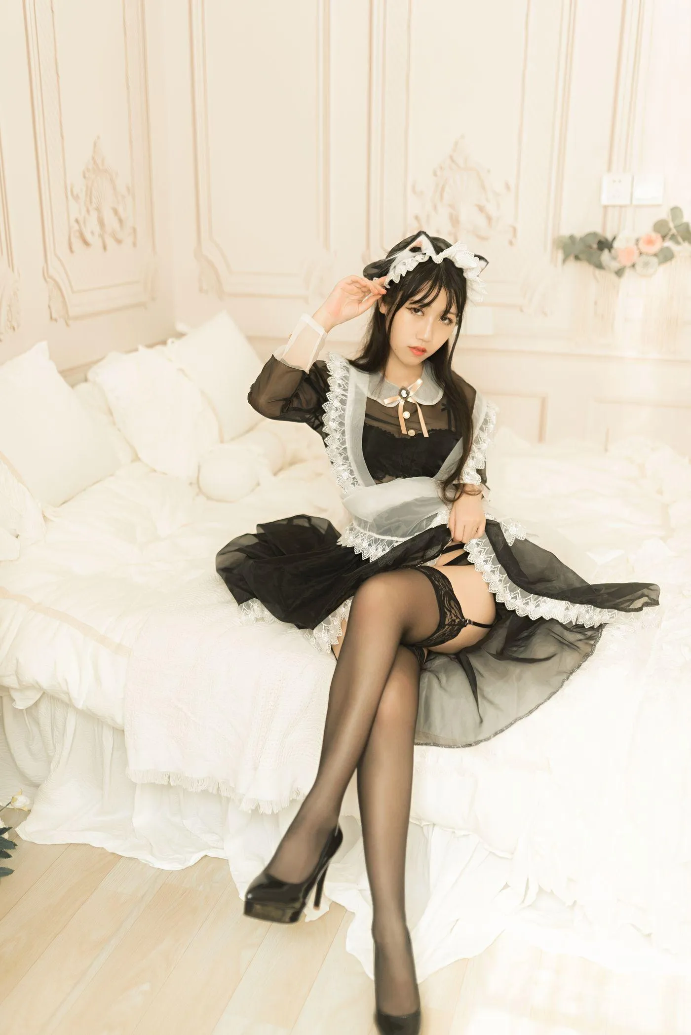 不呆猫 – NO.13 女仆呆呆 [50P]插图7