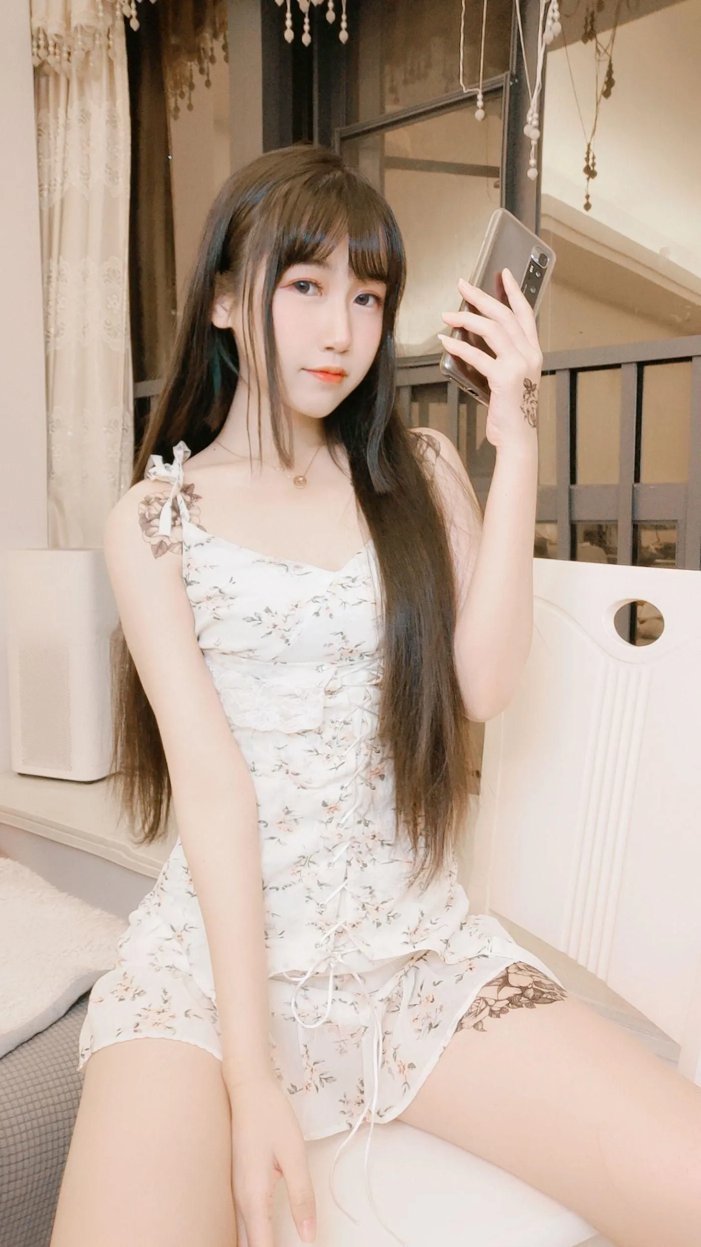 不呆猫 – NO.16 温柔风连衣裙 [15P]插图5
