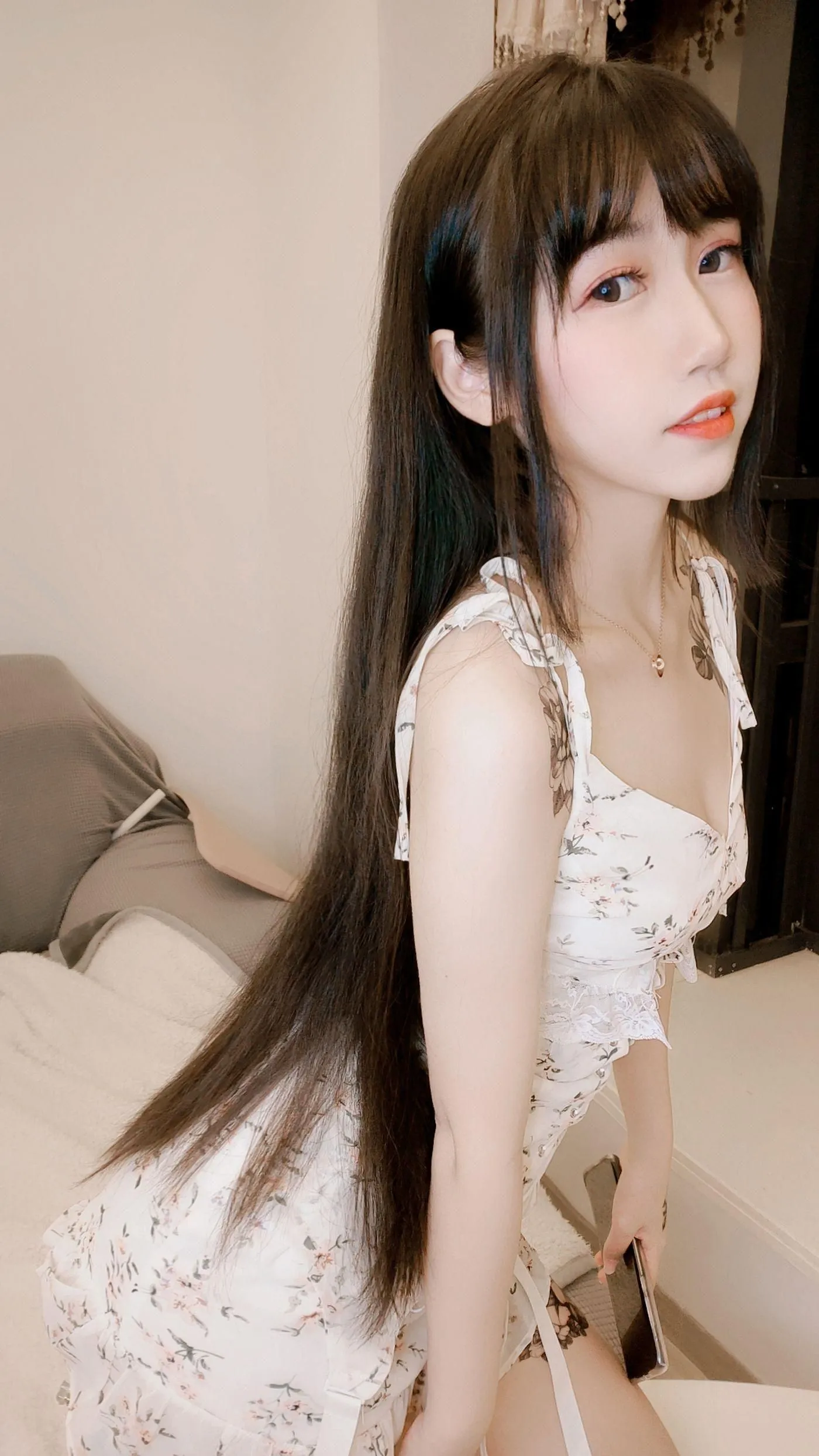 不呆猫 – NO.16 温柔风连衣裙 [15P]插图6