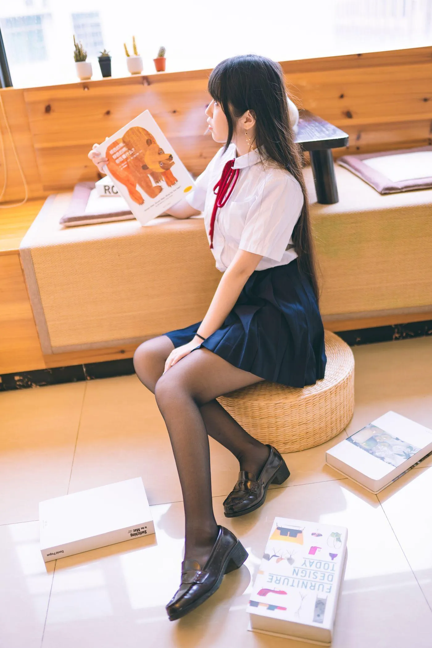不呆猫 – NO.23 校服JK [64P]插图6