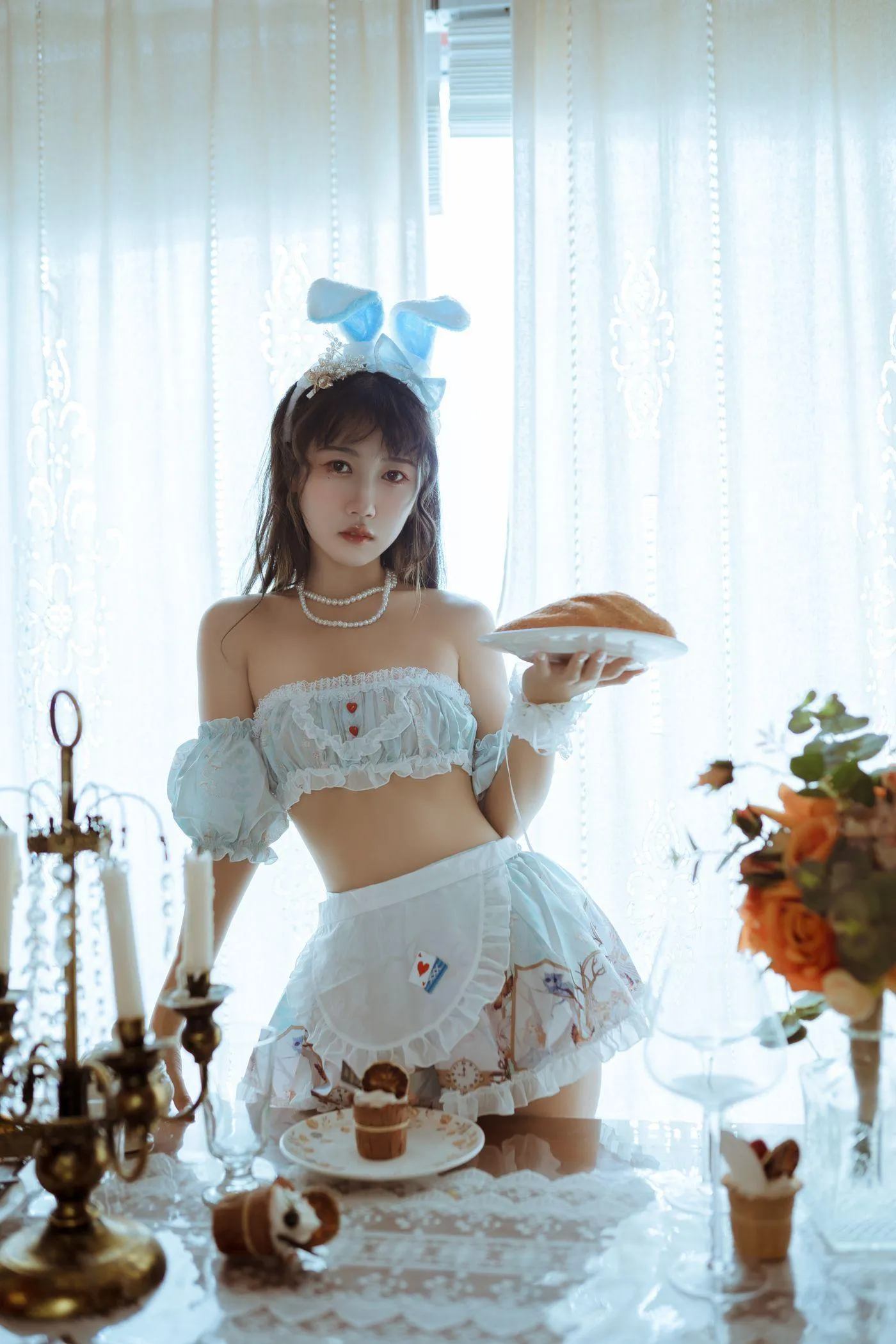 不呆猫 – NO.25 兔子女友 [55P]插图7