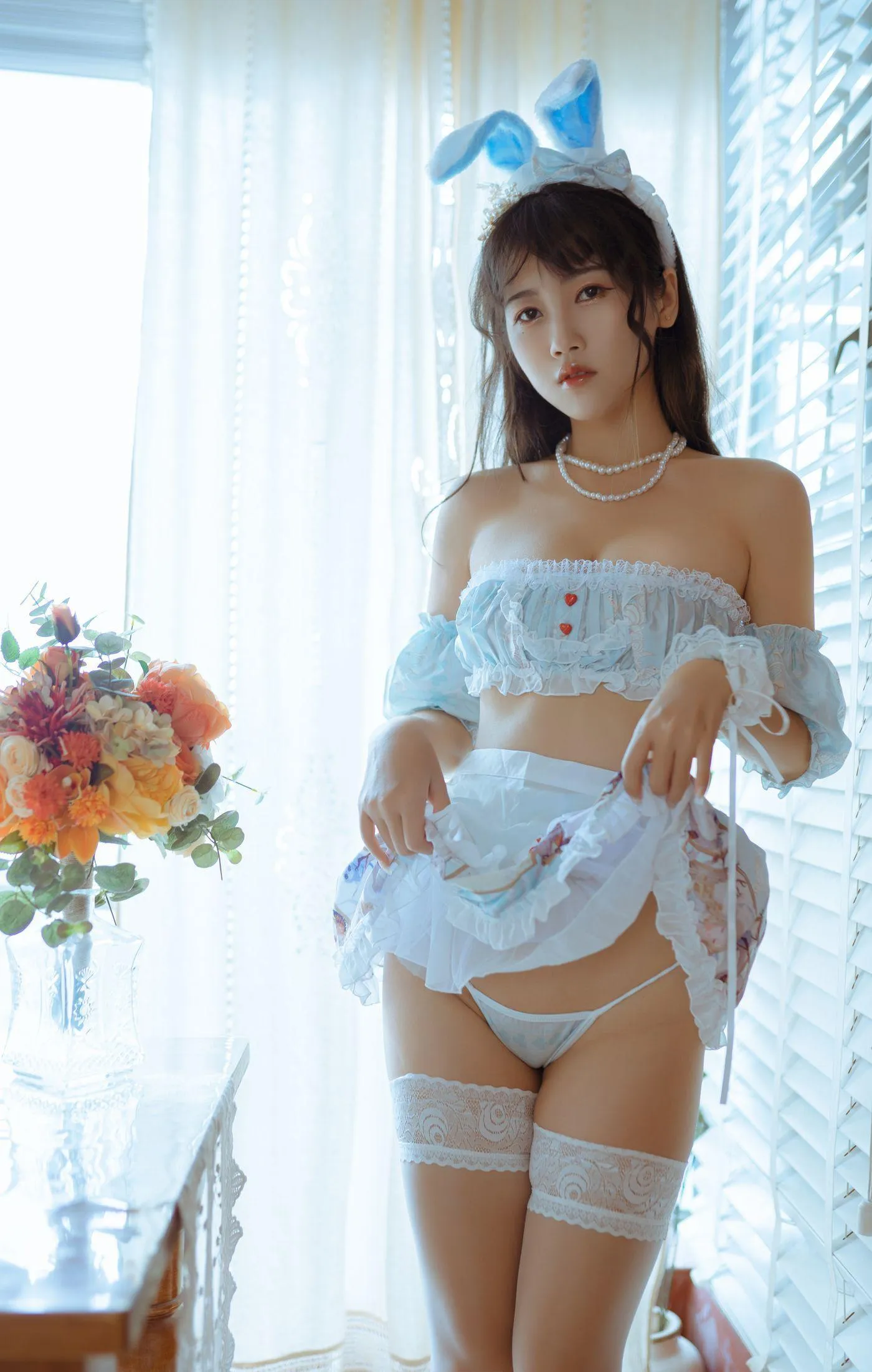 不呆猫 – NO.25 兔子女友 [55P]插图2