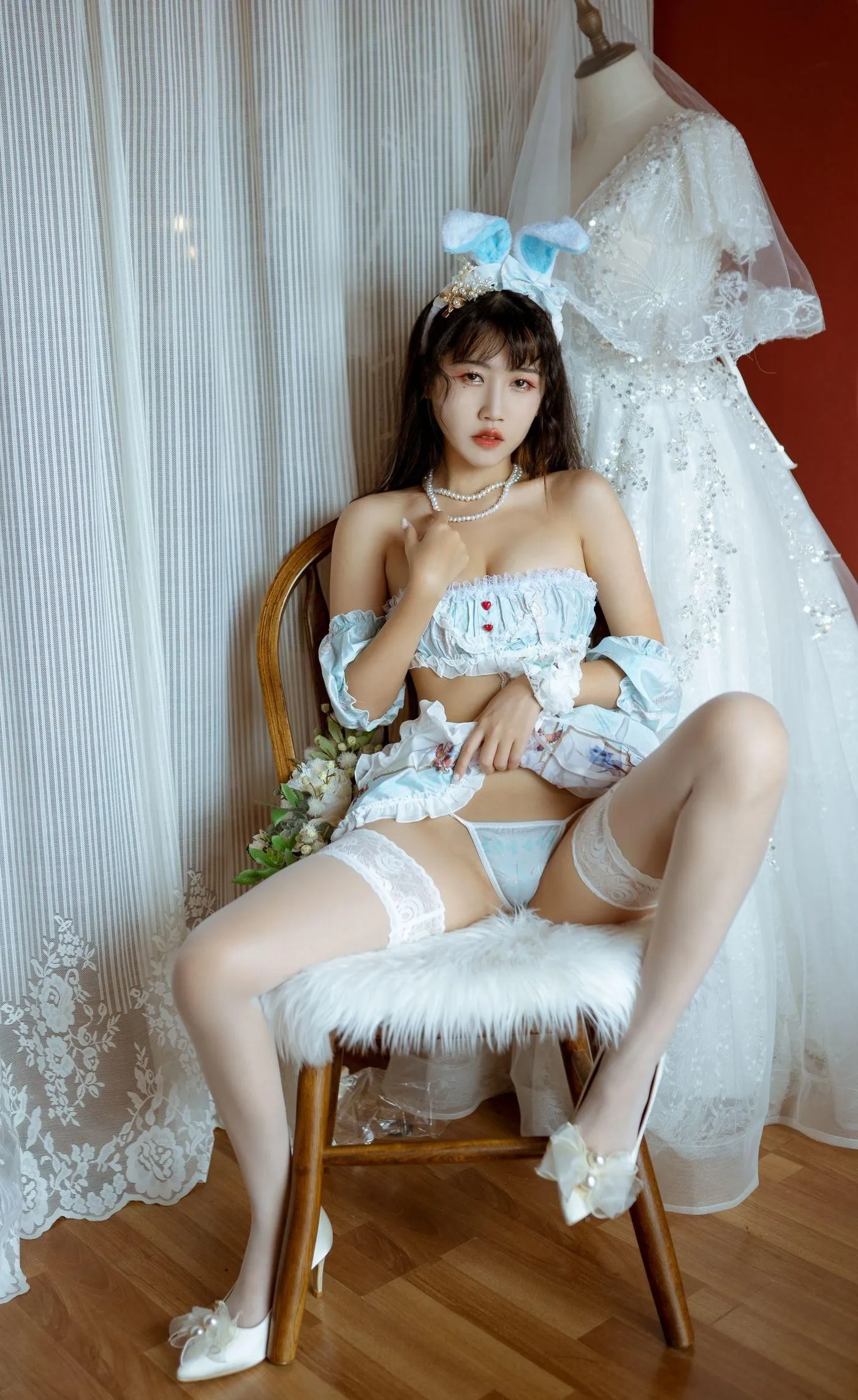 不呆猫 – NO.25 兔子女友 [55P]插图7
