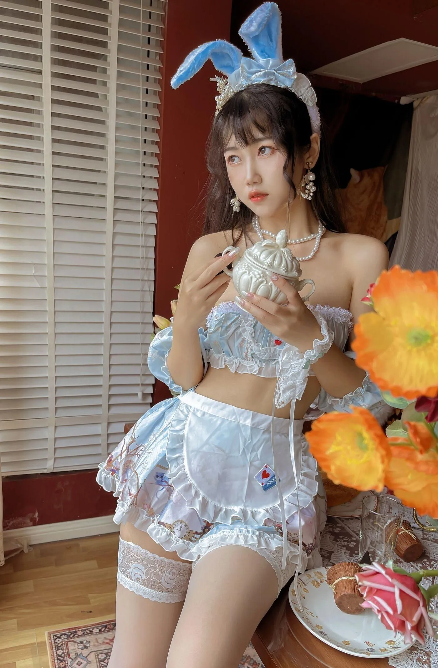 不呆猫 – NO.25 兔子女友 [55P]插图9