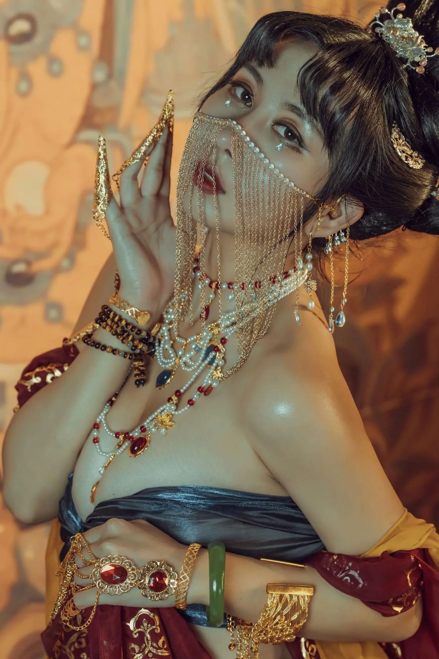 云溪溪 – NO.01 奶桃 敦煌 [45P]插图9