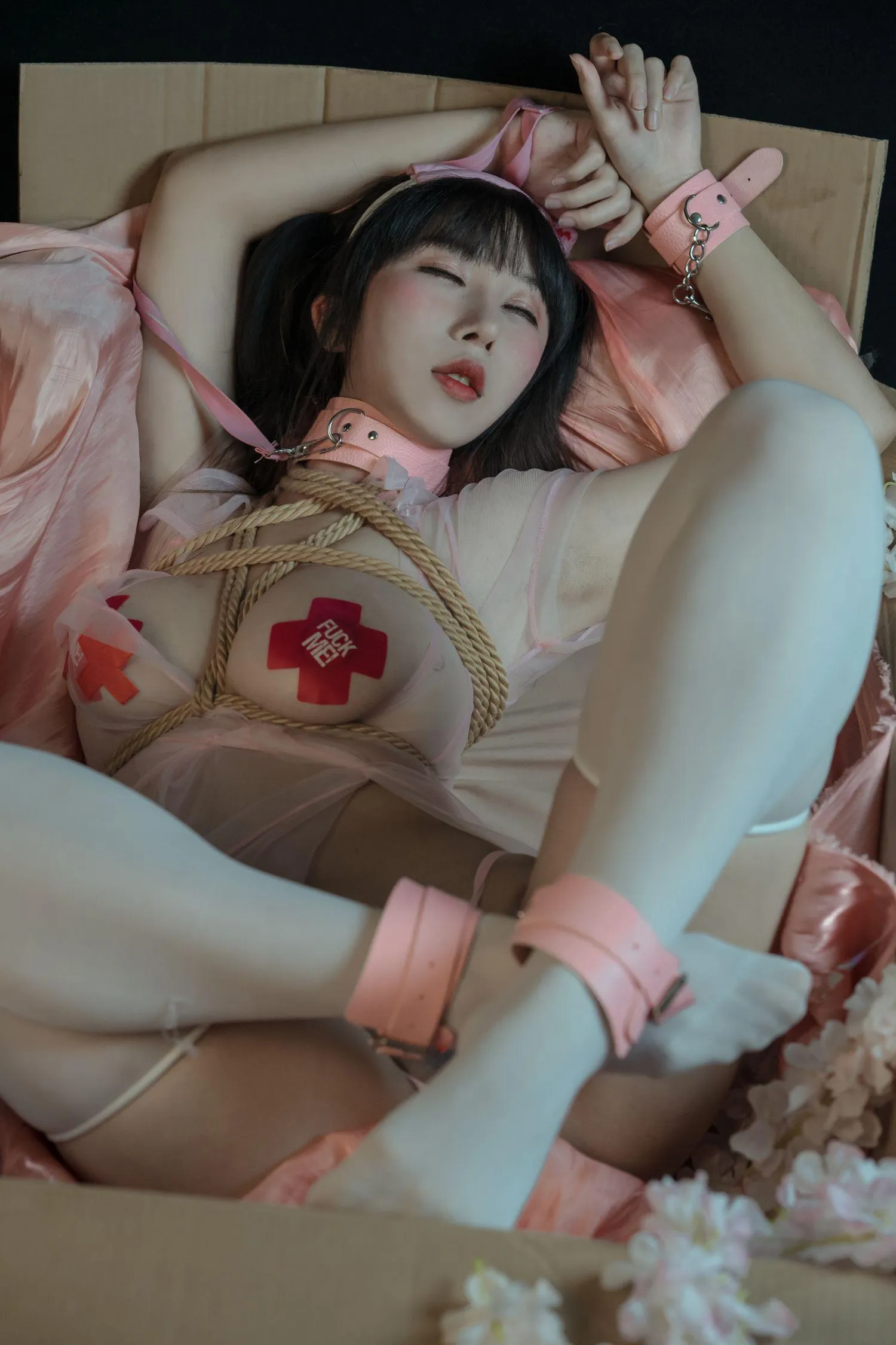 云溪溪 – NO.03 奶桃 护士 [58P]插图7