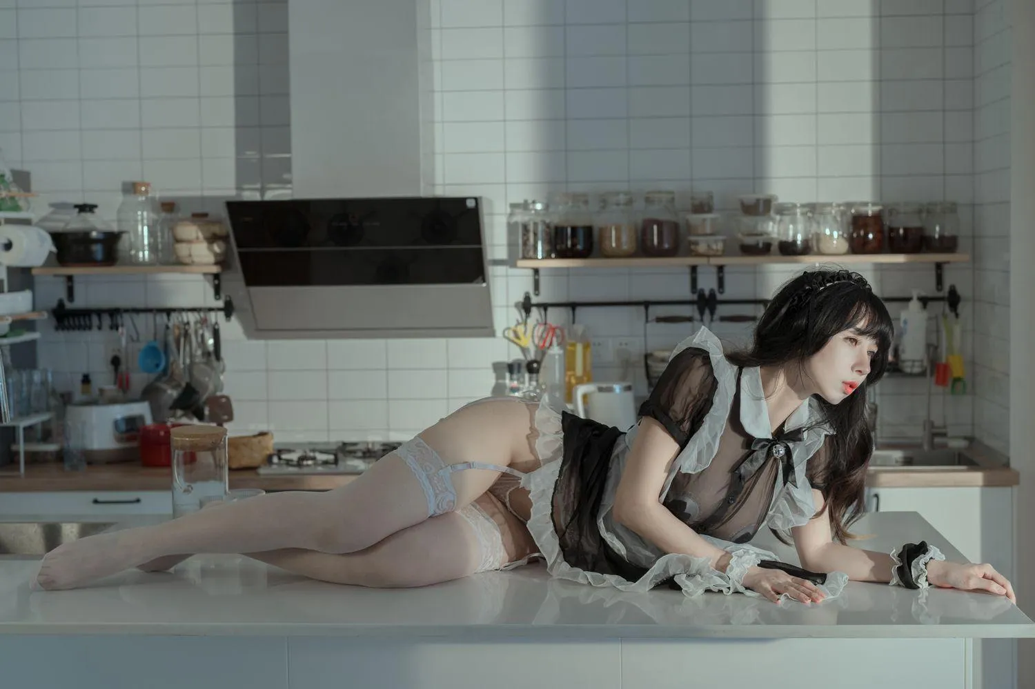 云溪溪 – NO.06 奶桃 女仆 [40P]插图8