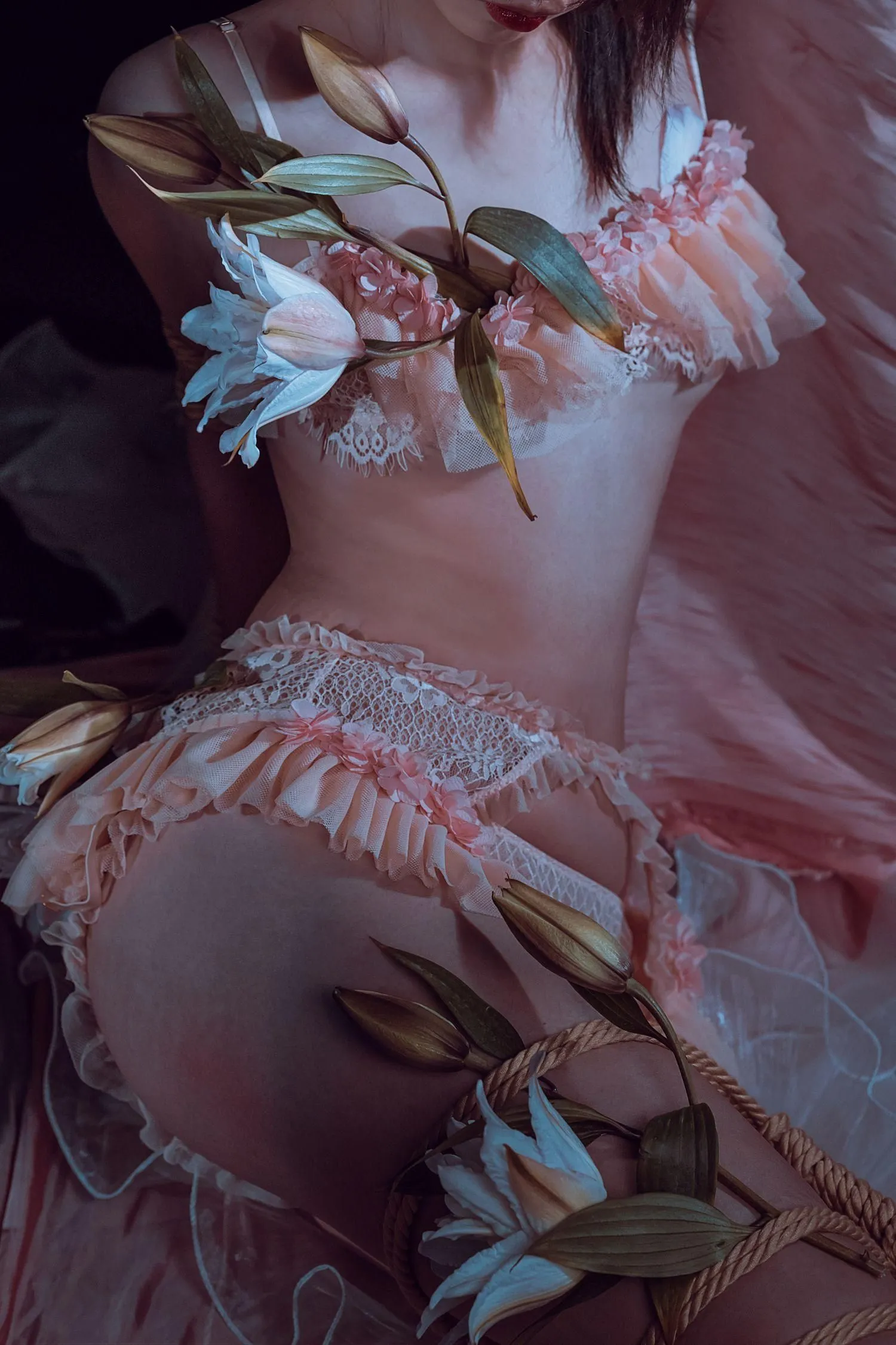 云溪溪 – NO.07 花与绳 [58P]插图9