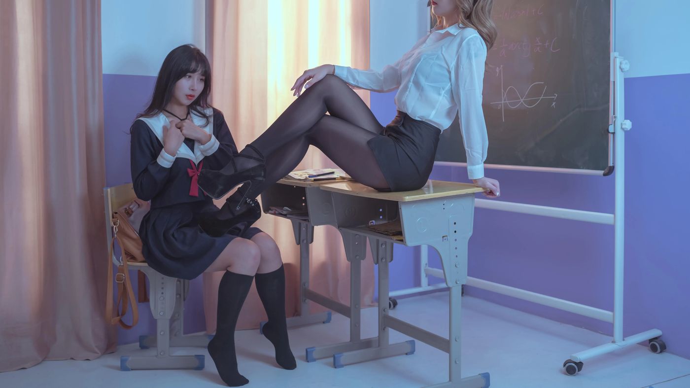云溪溪 – NO.12 双人教室-单图 [60P]插图3