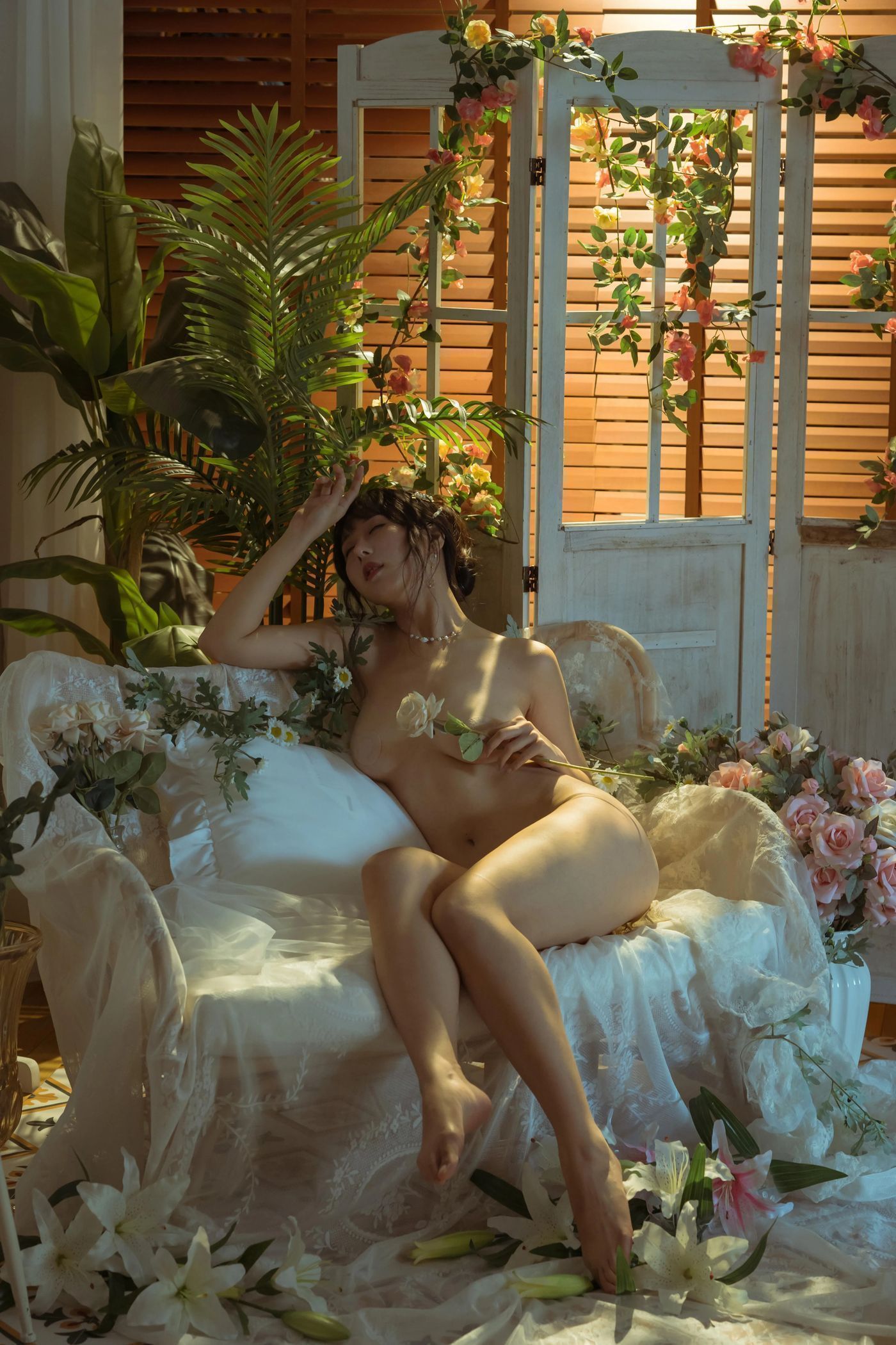 云溪溪 – NO.15 奶桃 黄昏 [41P]插图1
