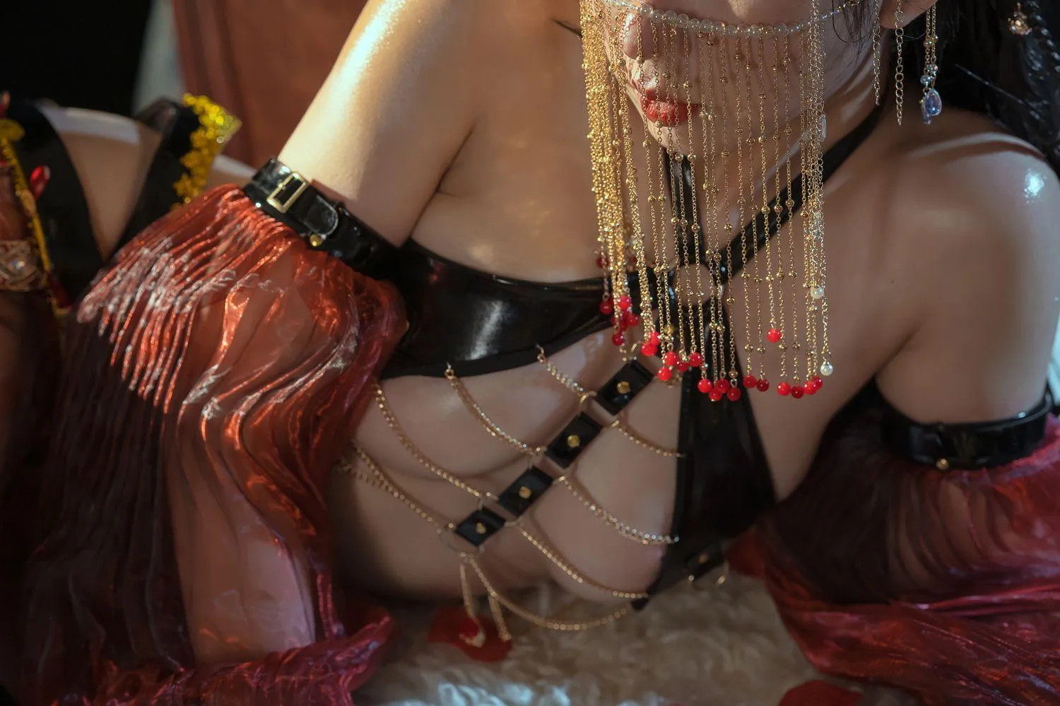 云溪溪 – NO.32 奶桃 深渊舞娘 [46P]插图8
