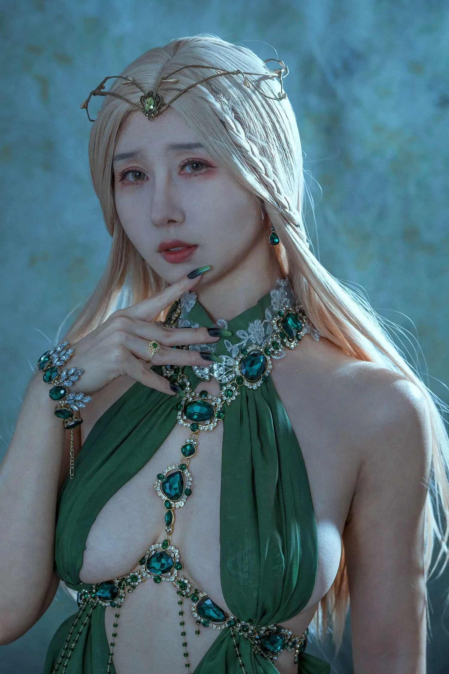 云溪溪 – NO.36 奶桃 Tourmaline-Malachite孔雀石 [40P]插图6