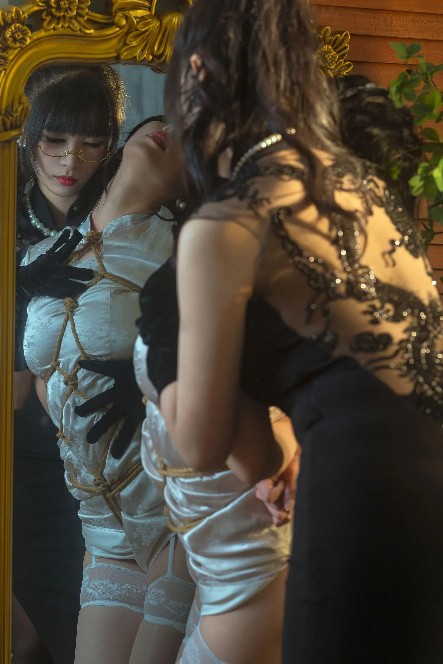 云溪溪 – NO.48 奶桃 花吟系列 [150P]插图6