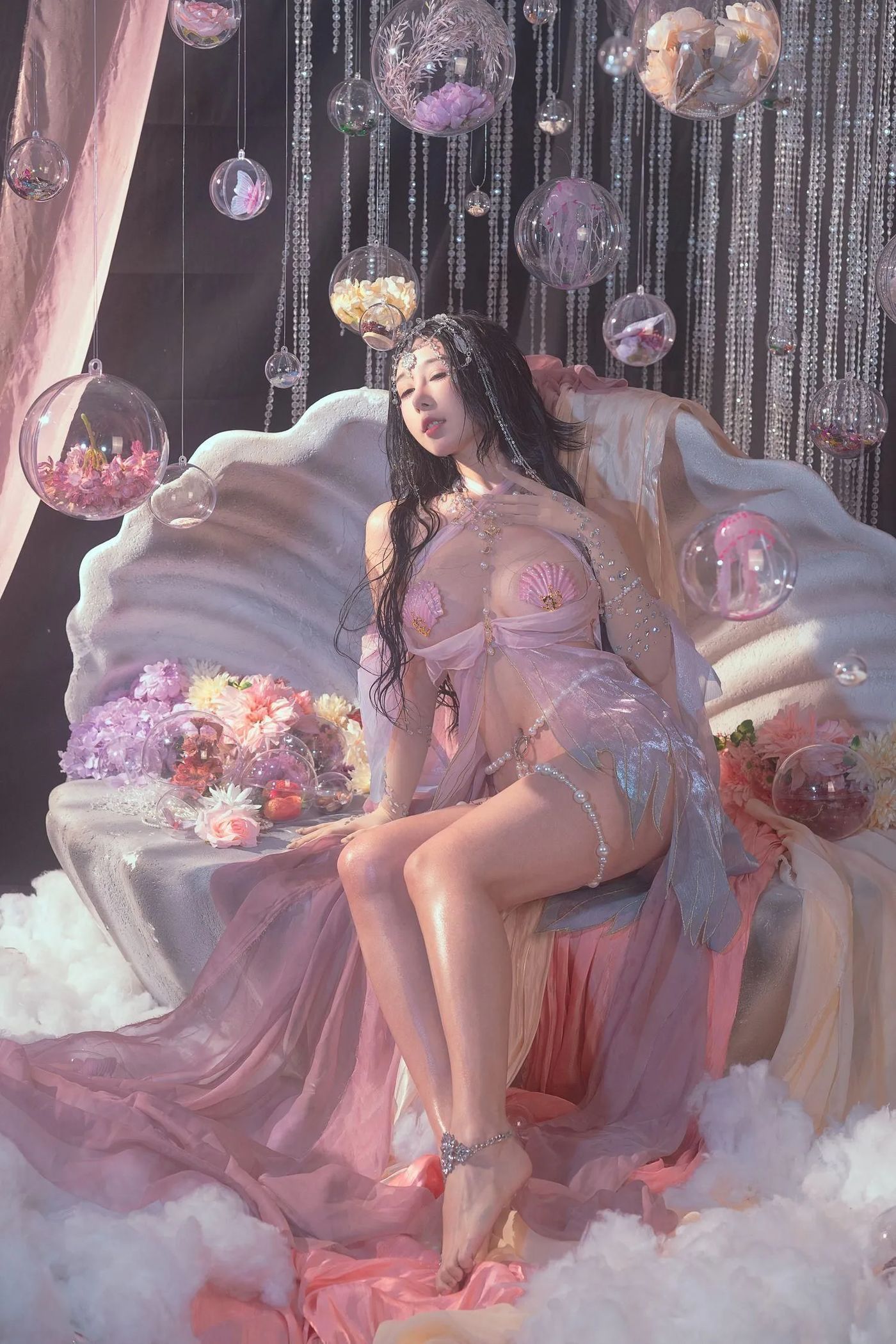 云溪溪 – NO.50 奶桃 海的女儿 [40P]插图6