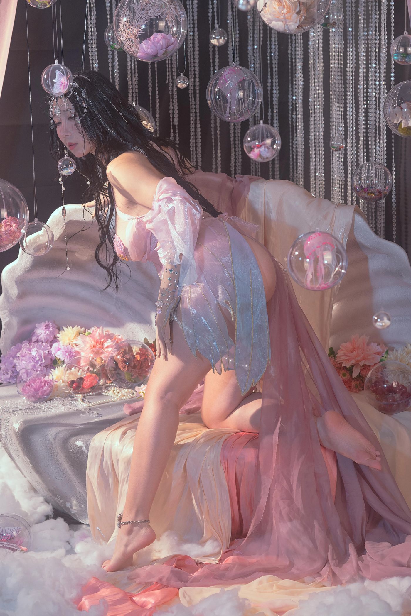 云溪溪 – NO.50 奶桃 海的女儿 [40P]插图4