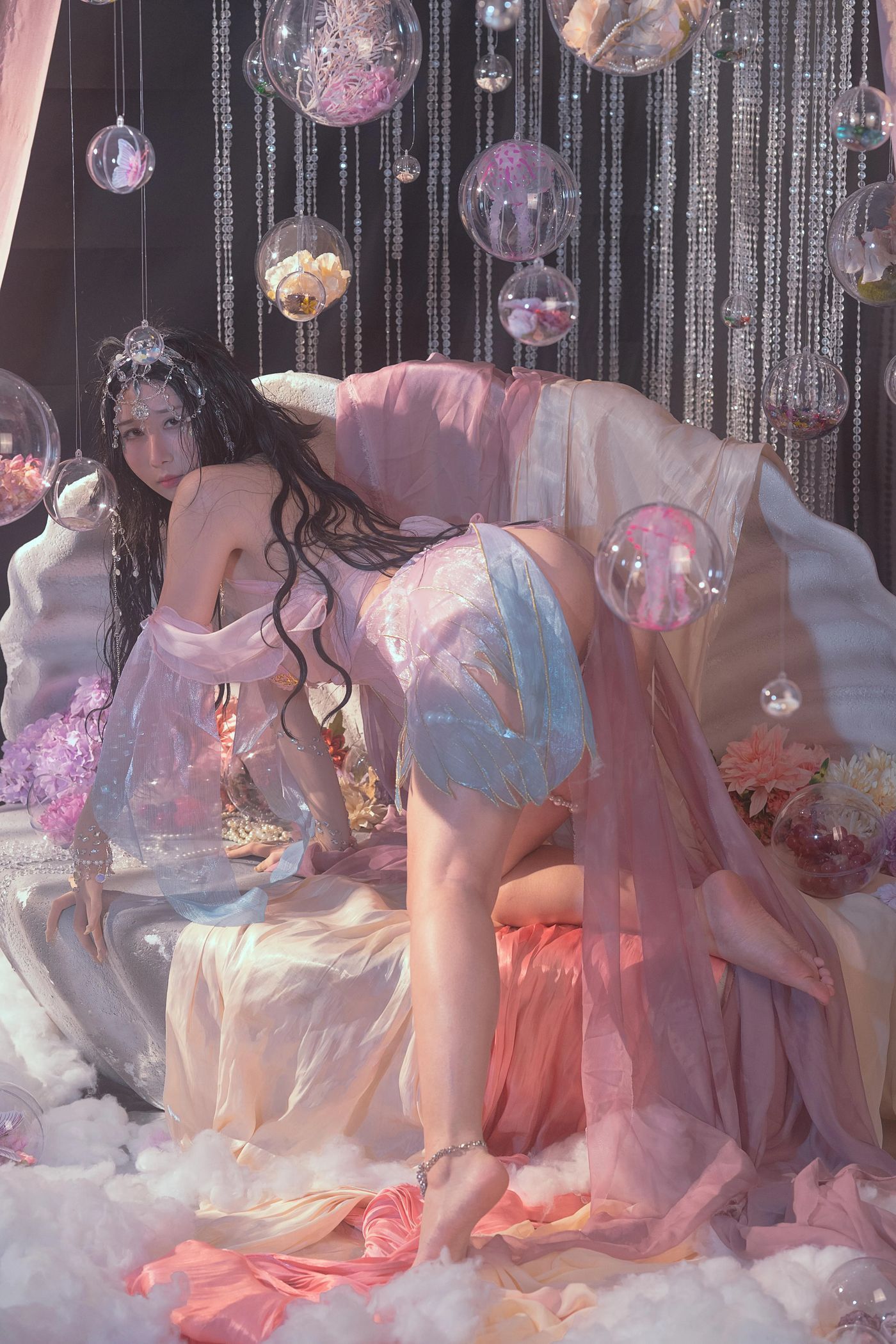 云溪溪 – NO.50 奶桃 海的女儿 [40P]插图5