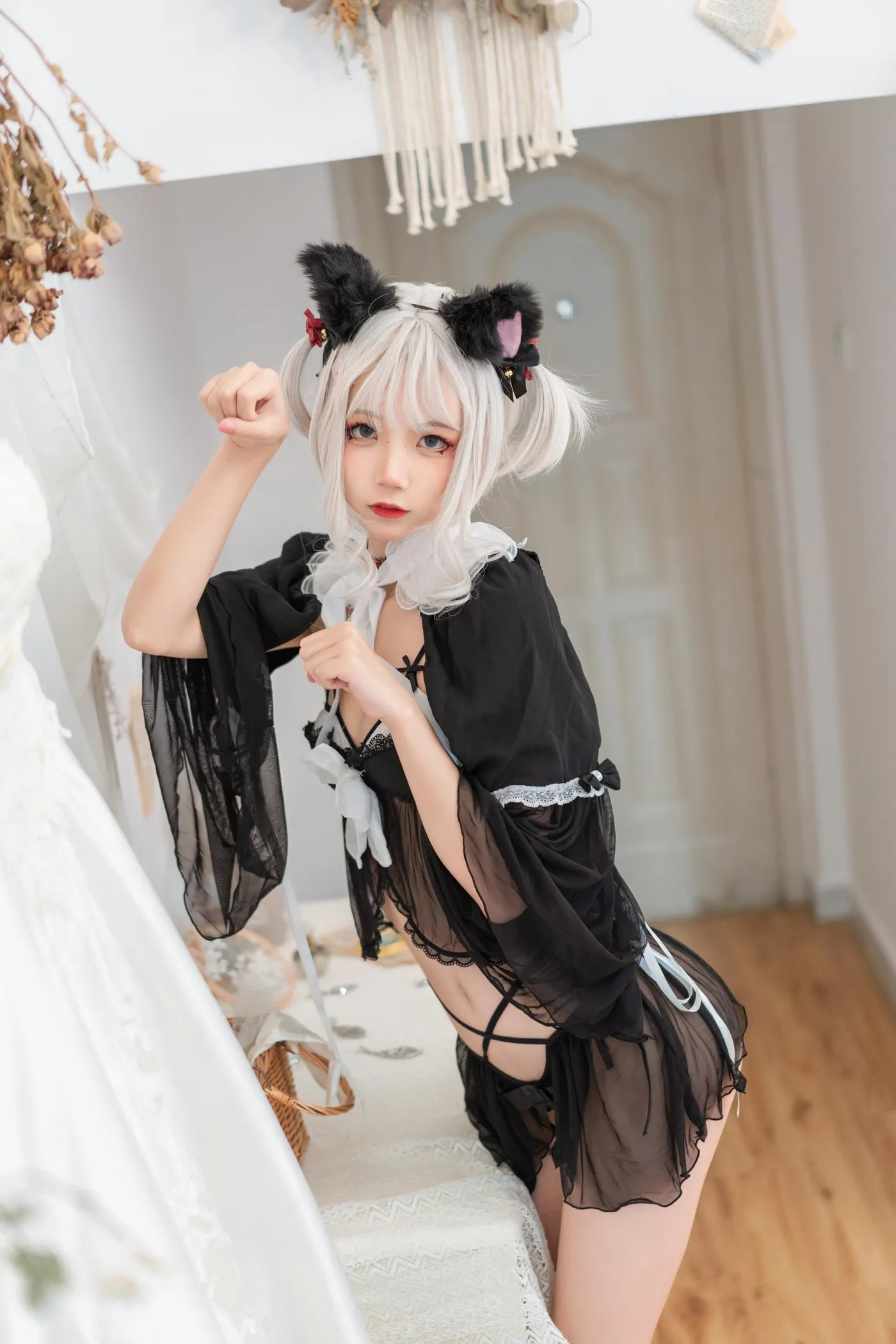 五更百鬼 – NO.33 性感猫娘 [42P]插图2