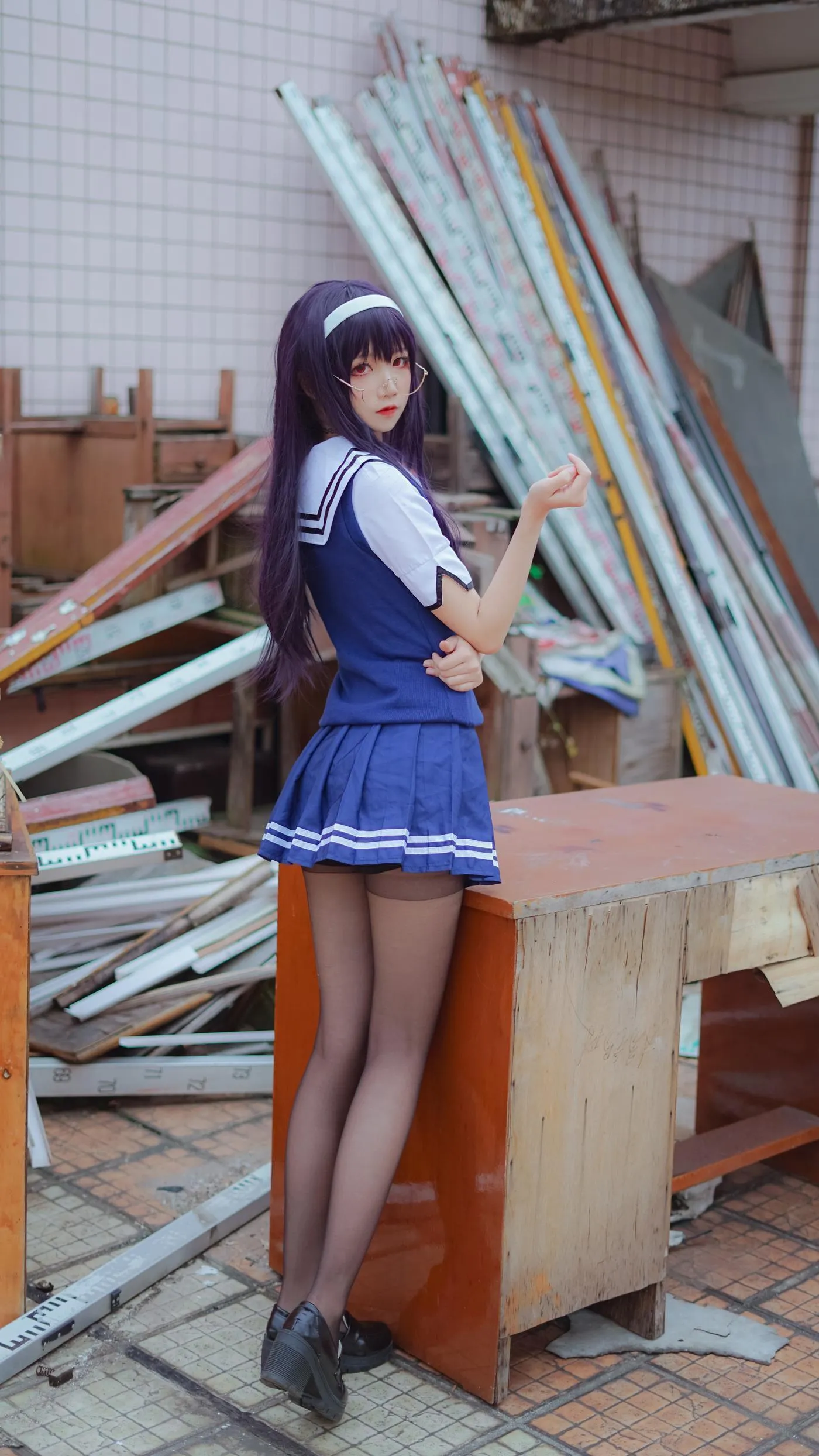 五更百鬼 – NO.34 学姐校服 [25P]插图8