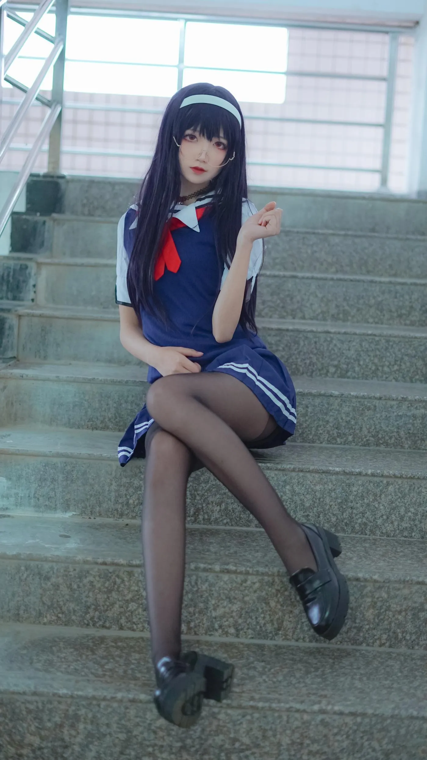 五更百鬼 – NO.34 学姐校服 [25P]插图1