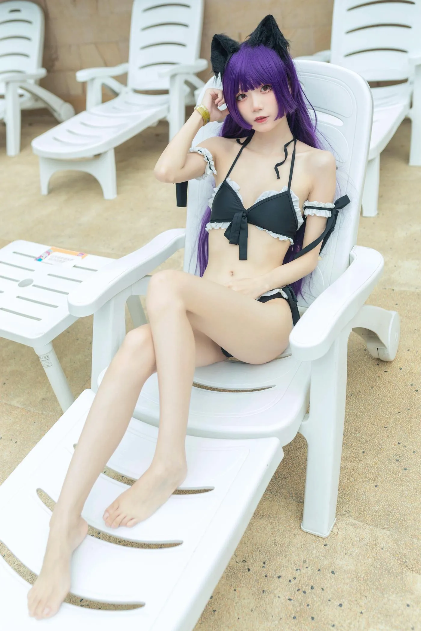五更百鬼 – NO.36 黑猫泳装 [12P]插图6