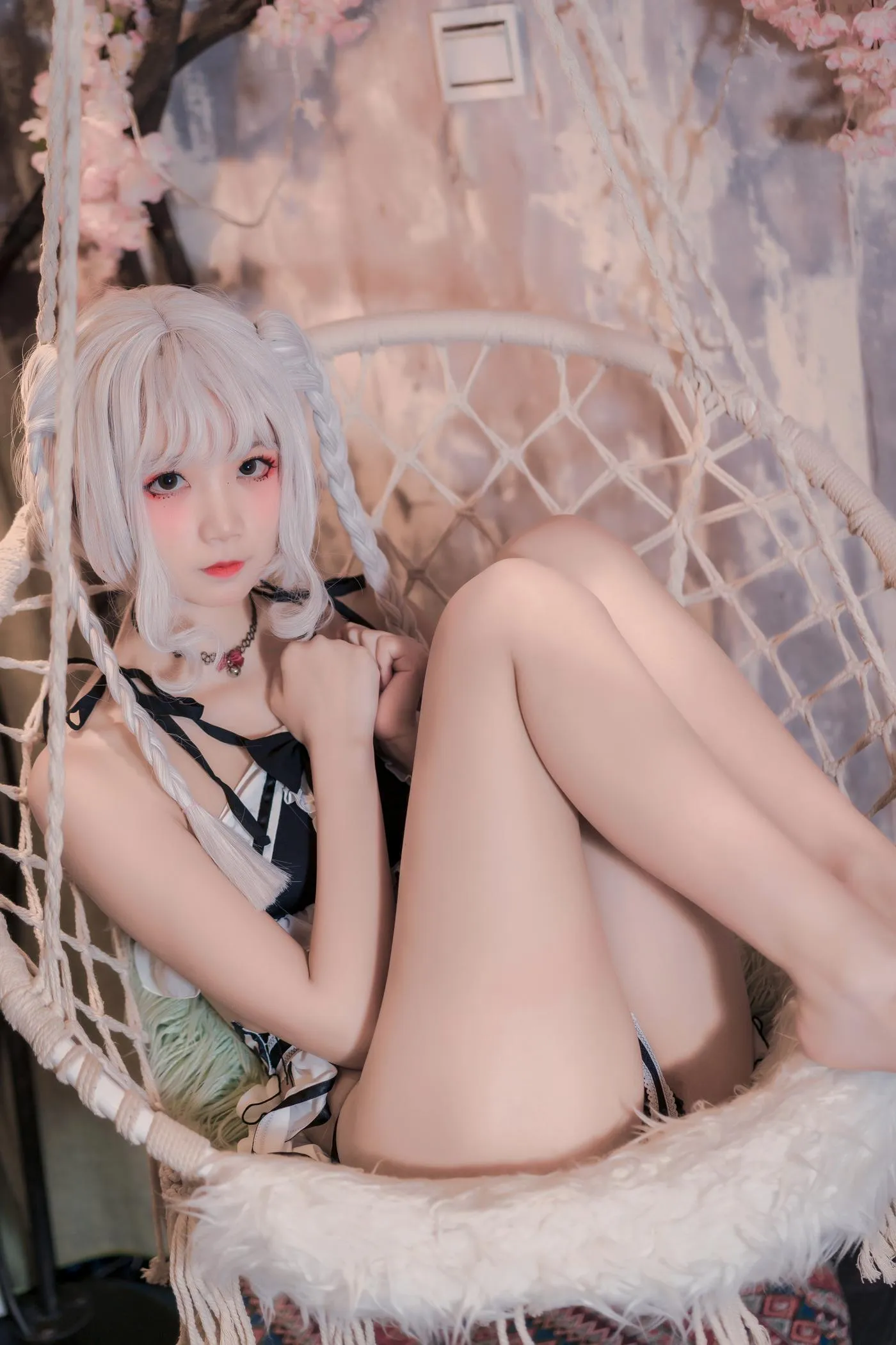 五更百鬼 – NO.38 圣女 吊带黑丝 [60P]插图4