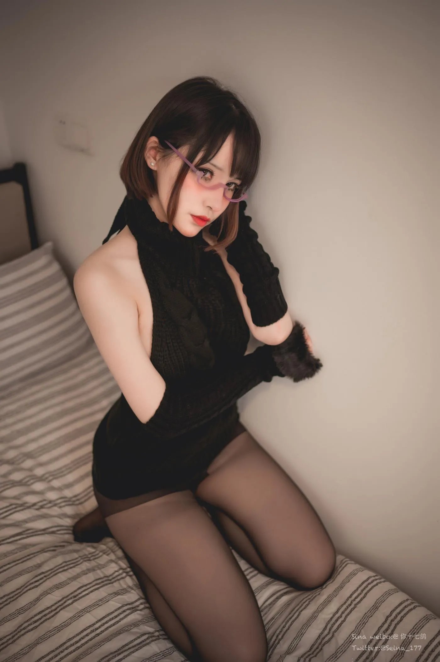 你十七鸽 – NO.02 宿醉毛衣 [41P]插图7