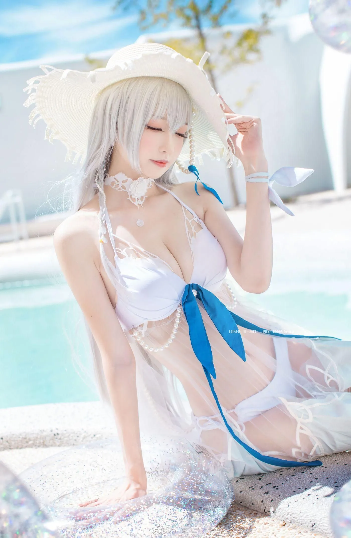 南宫 – NO.55 源千雪泳装 [15P]插图1