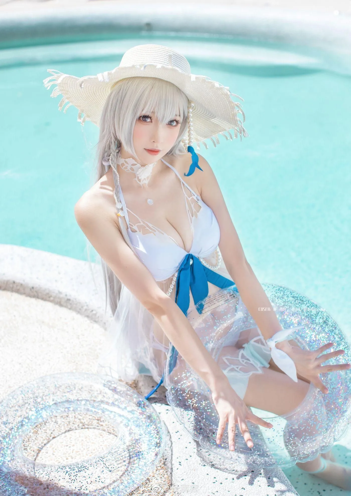 南宫 – NO.55 源千雪泳装 [15P]插图2