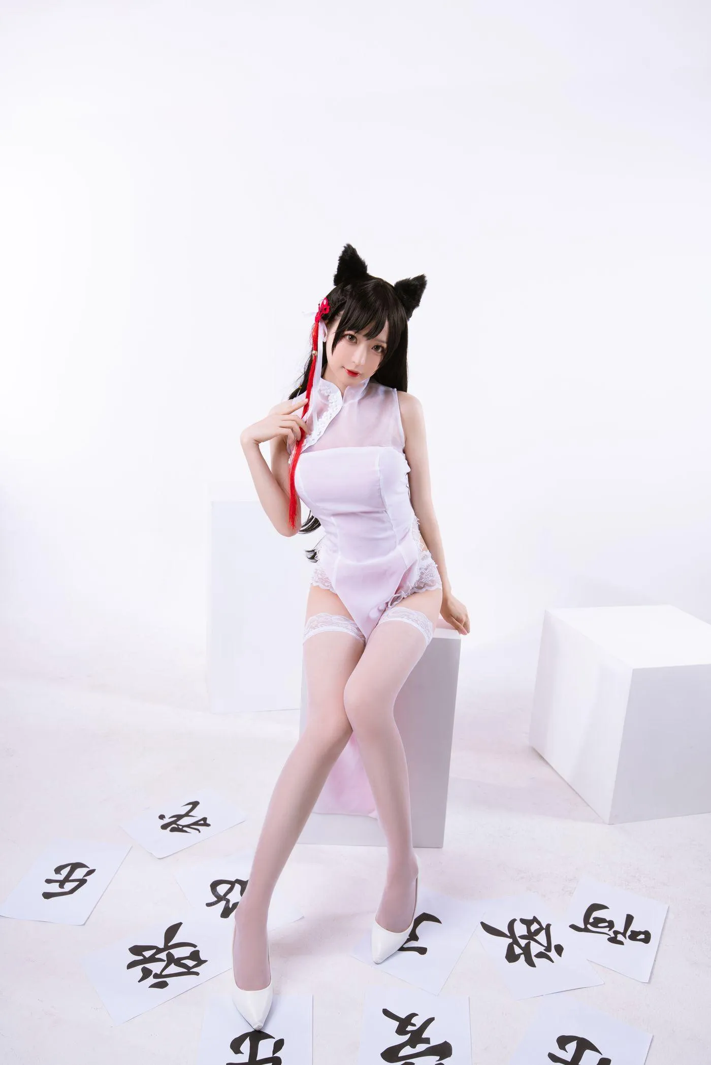 南宫 – NO.82 高雄爱宕旗袍 南宫牙妹双人 [25P]插图5
