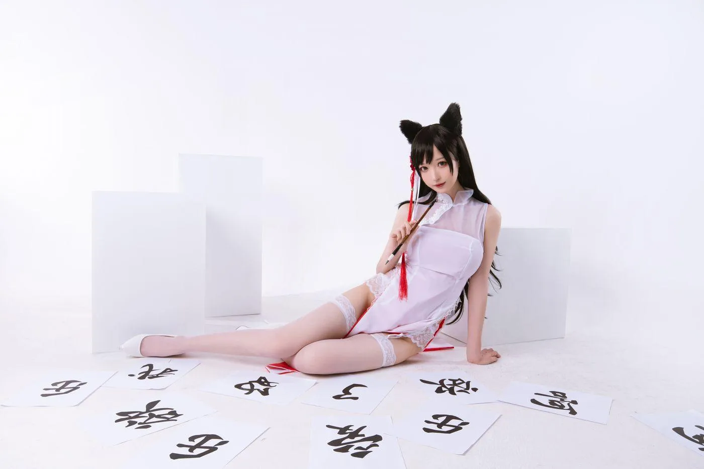 南宫 – NO.82 高雄爱宕旗袍 南宫牙妹双人 [25P]插图9