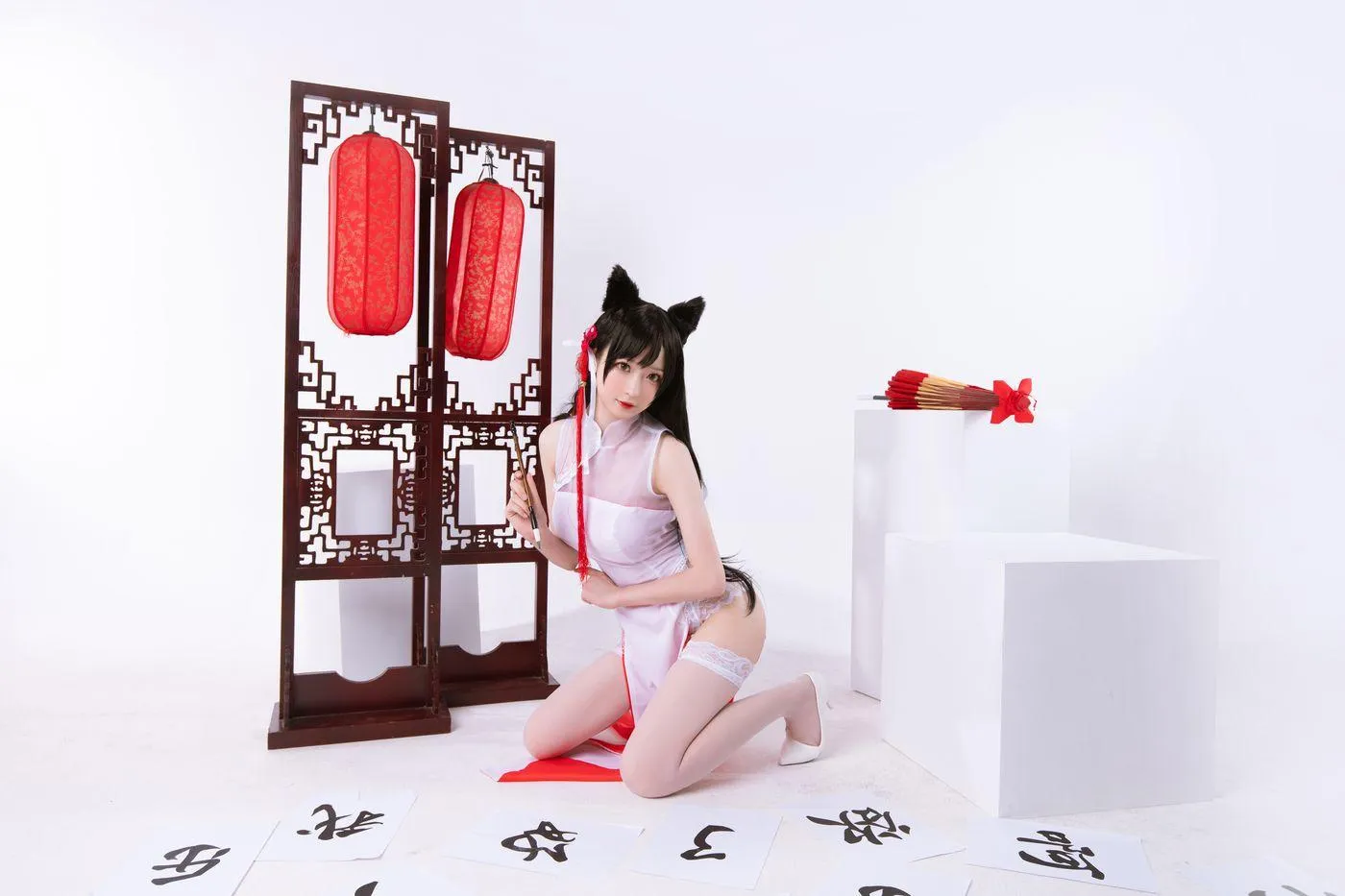 南宫 – NO.82 高雄爱宕旗袍 南宫牙妹双人 [25P]插图
