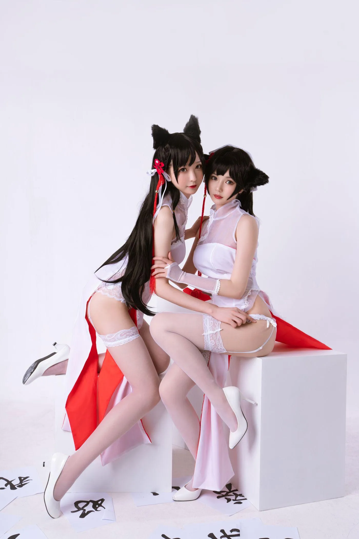 南宫 – NO.82 高雄爱宕旗袍 南宫牙妹双人 [25P]插图4