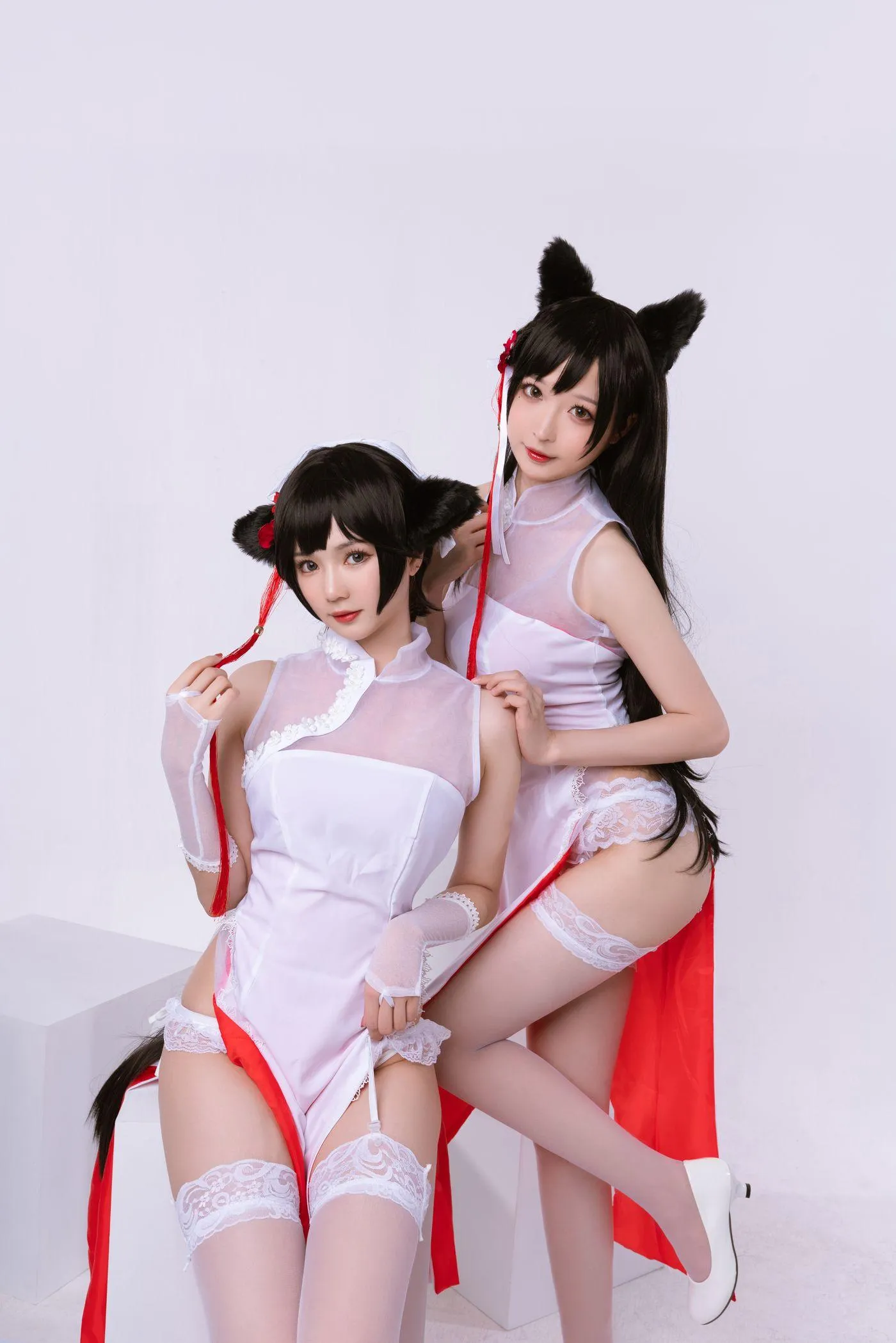 南宫 – NO.82 高雄爱宕旗袍 南宫牙妹双人 [25P]插图8